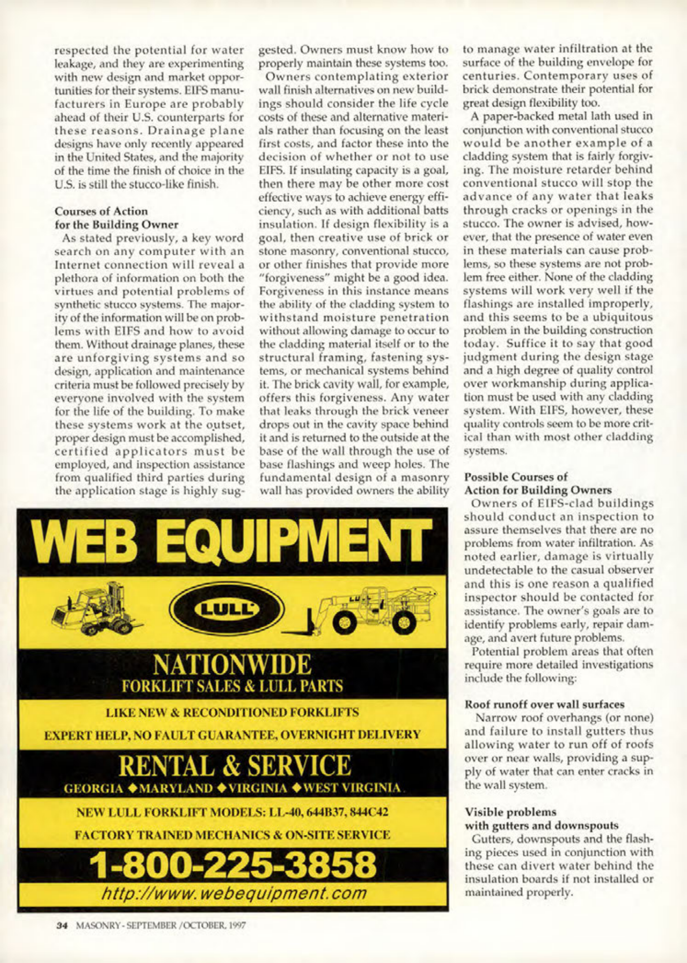 Masonry Magazine October 1997 Page. 34