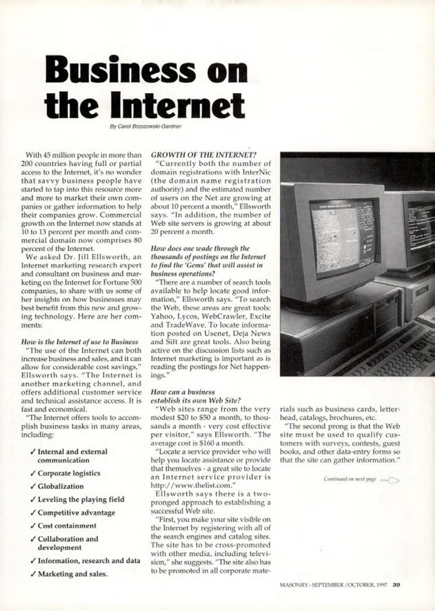 Masonry Magazine October 1997 Page. 39