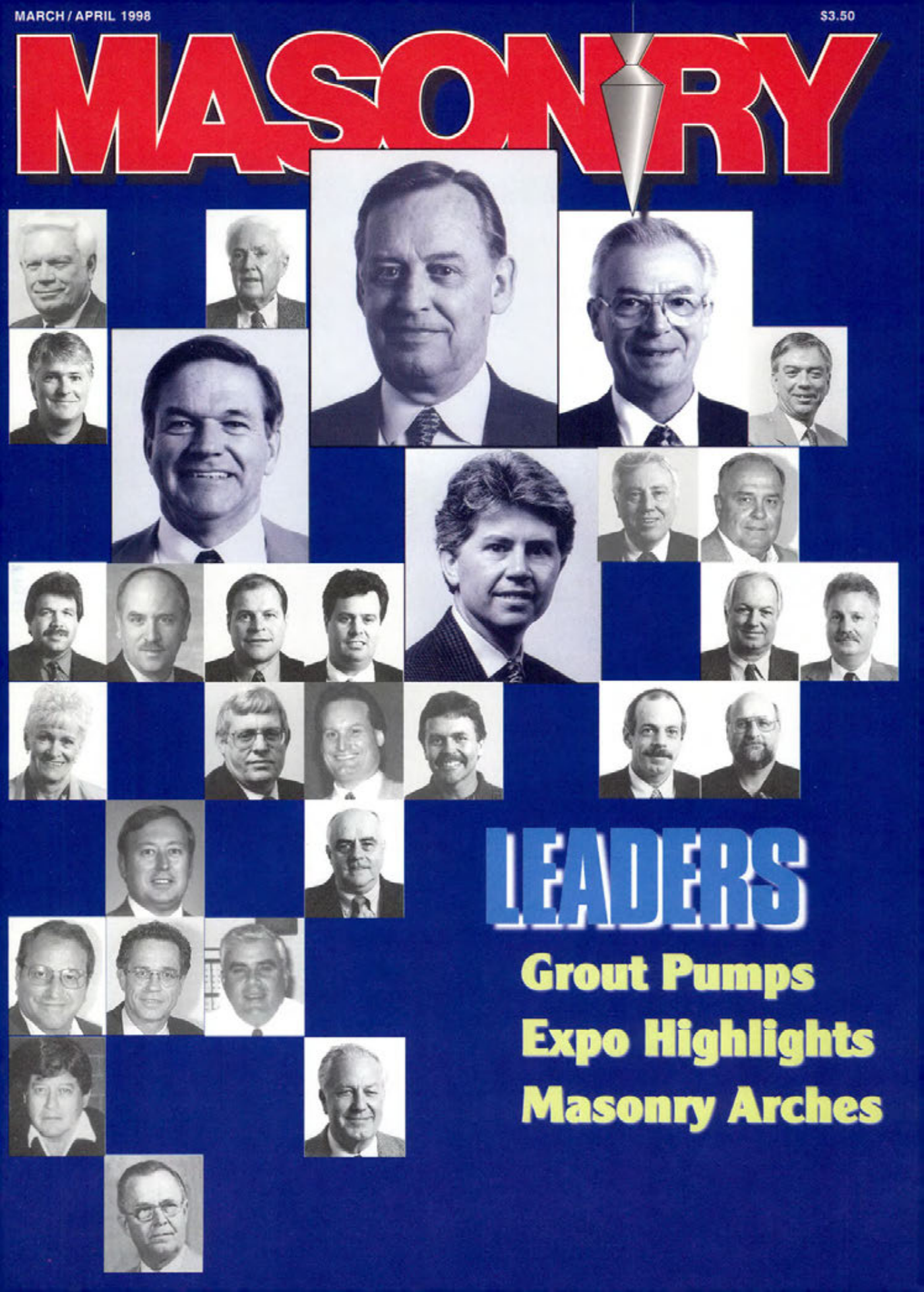 Masonry Magazine April 1998 Page. 1