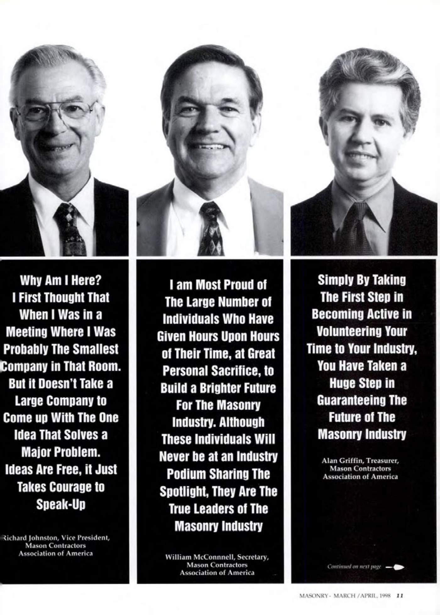 Masonry Magazine April 1998 Page. 11
