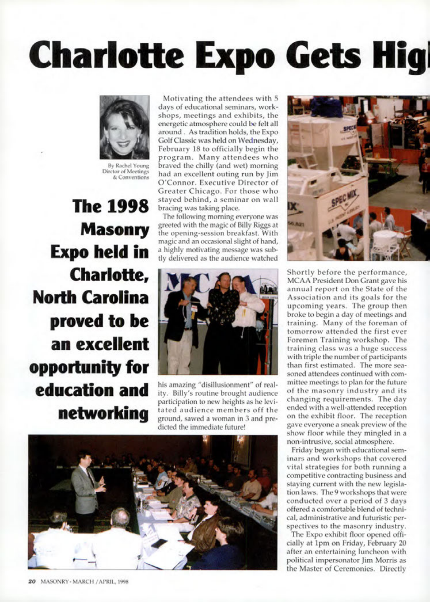 Masonry Magazine April 1998 Page. 20