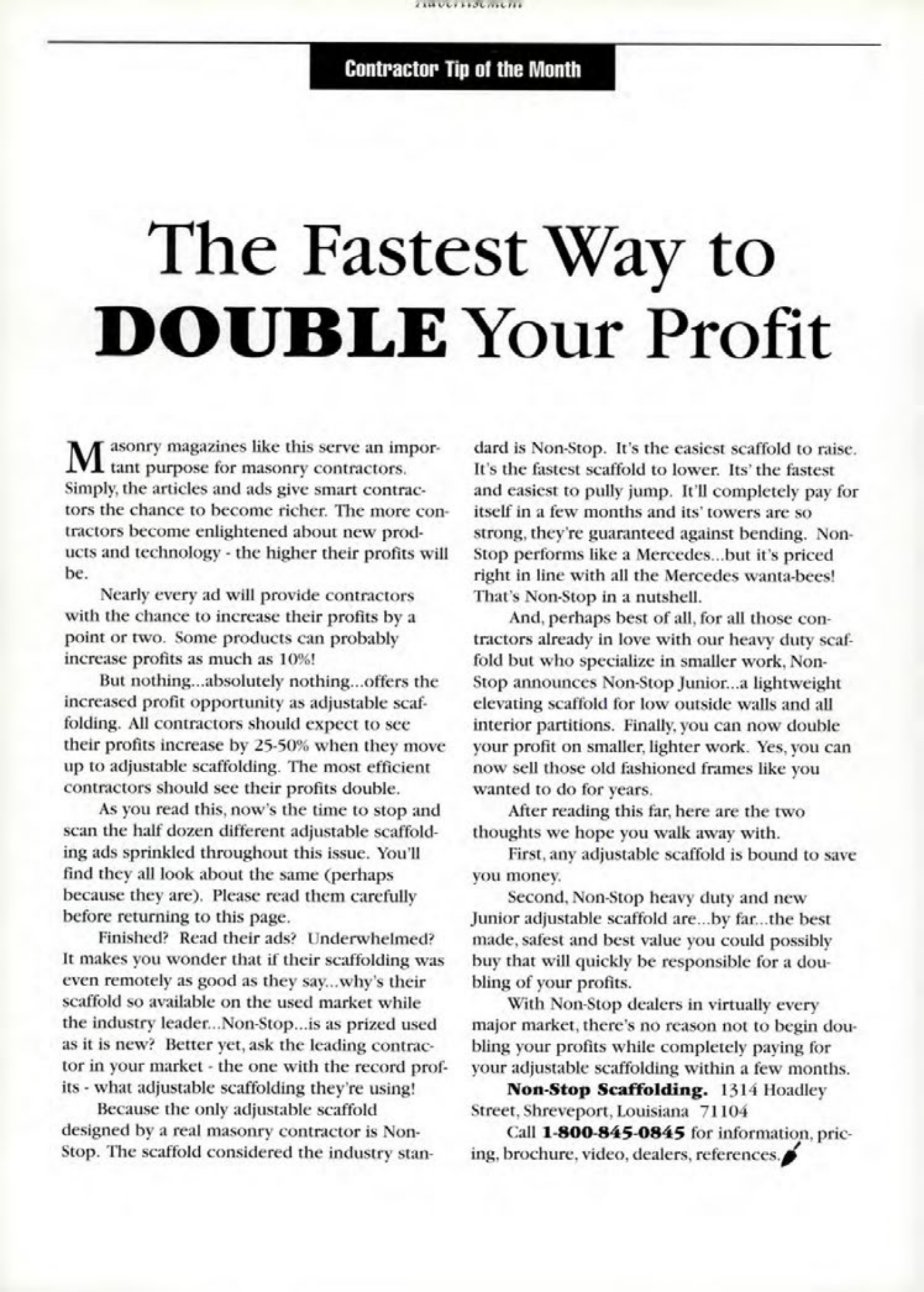 Masonry Magazine August 1998 Page. 6