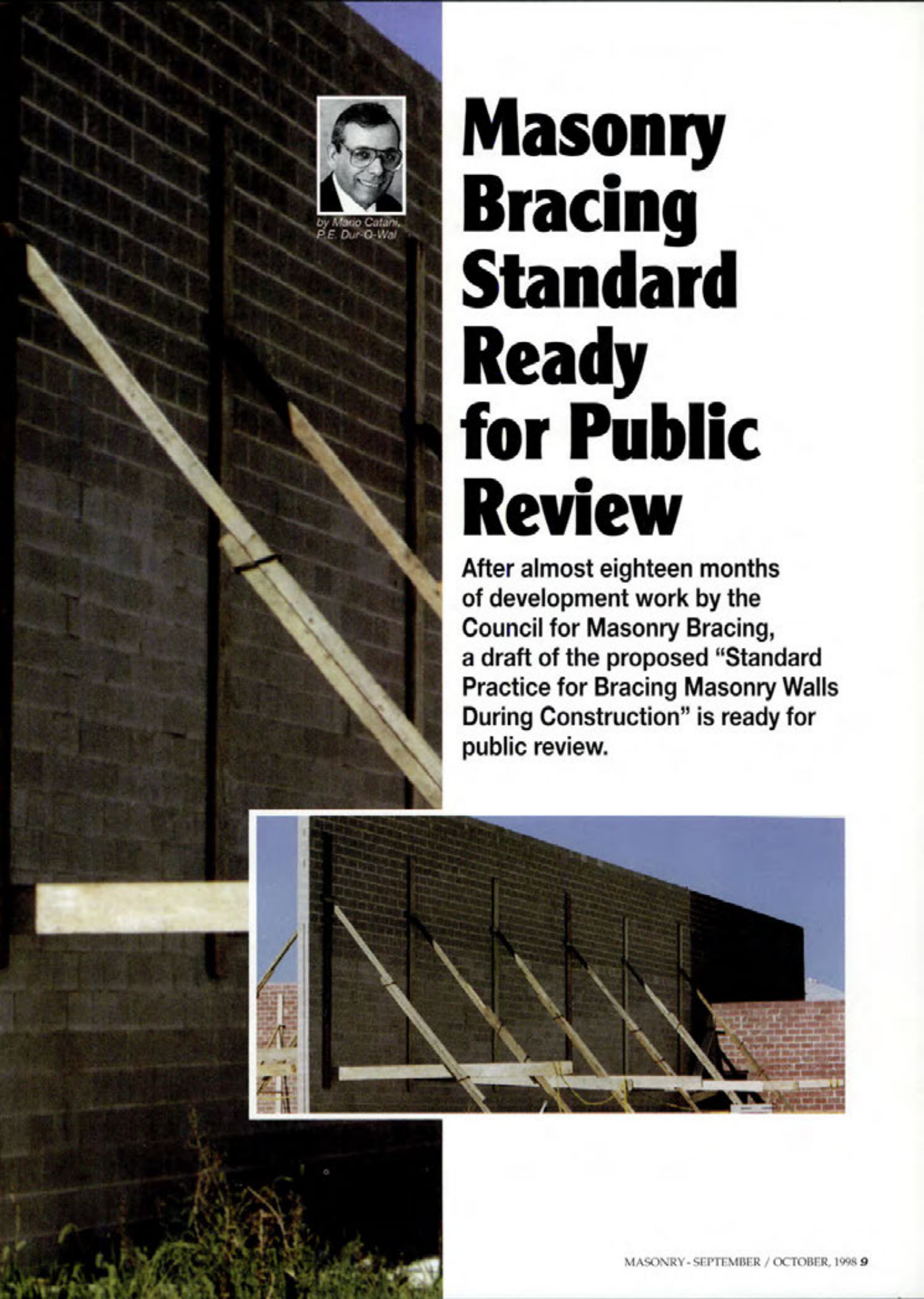 Masonry Magazine October 1998 Page. 9