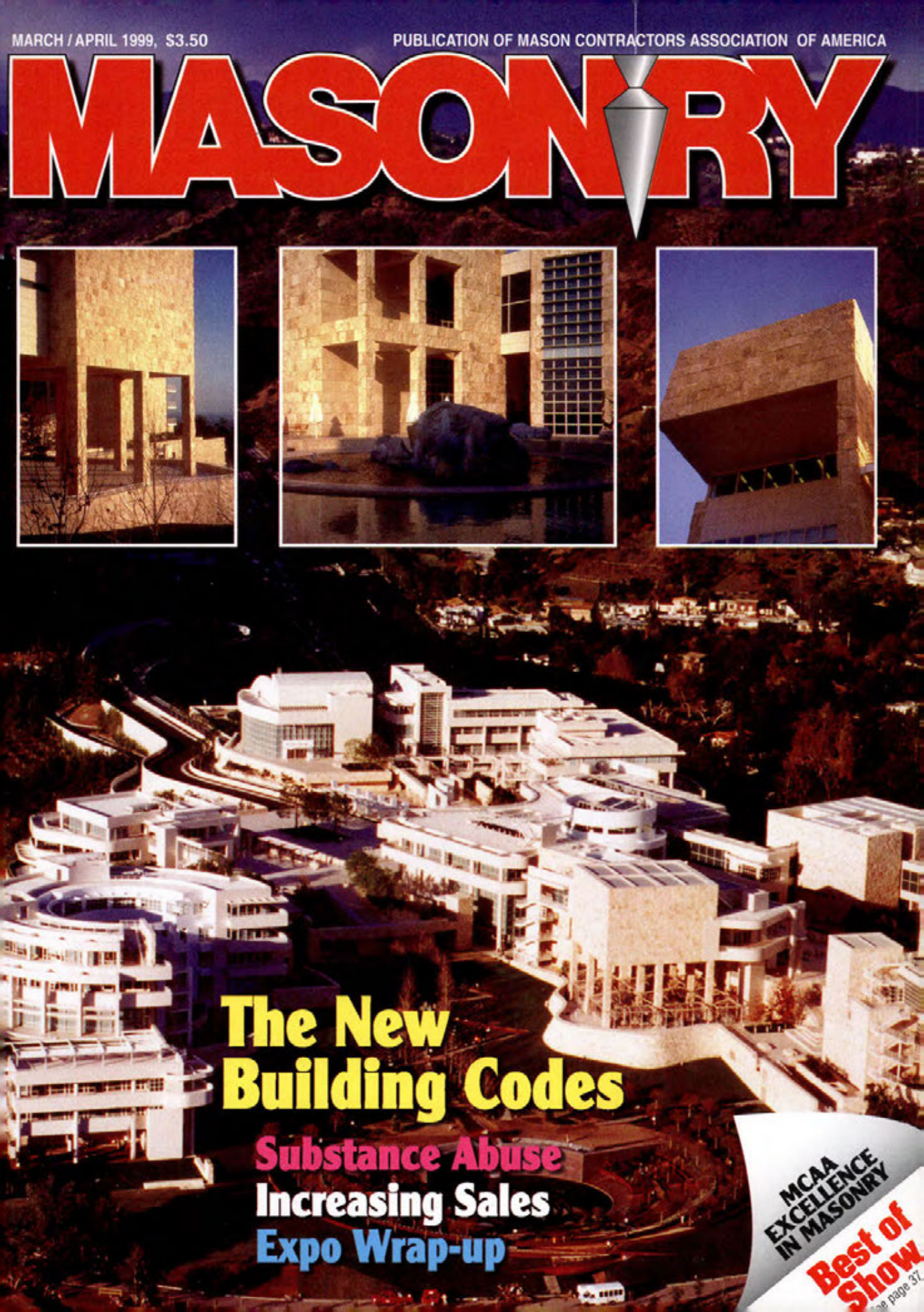 Masonry Magazine April 1999 Page. 1