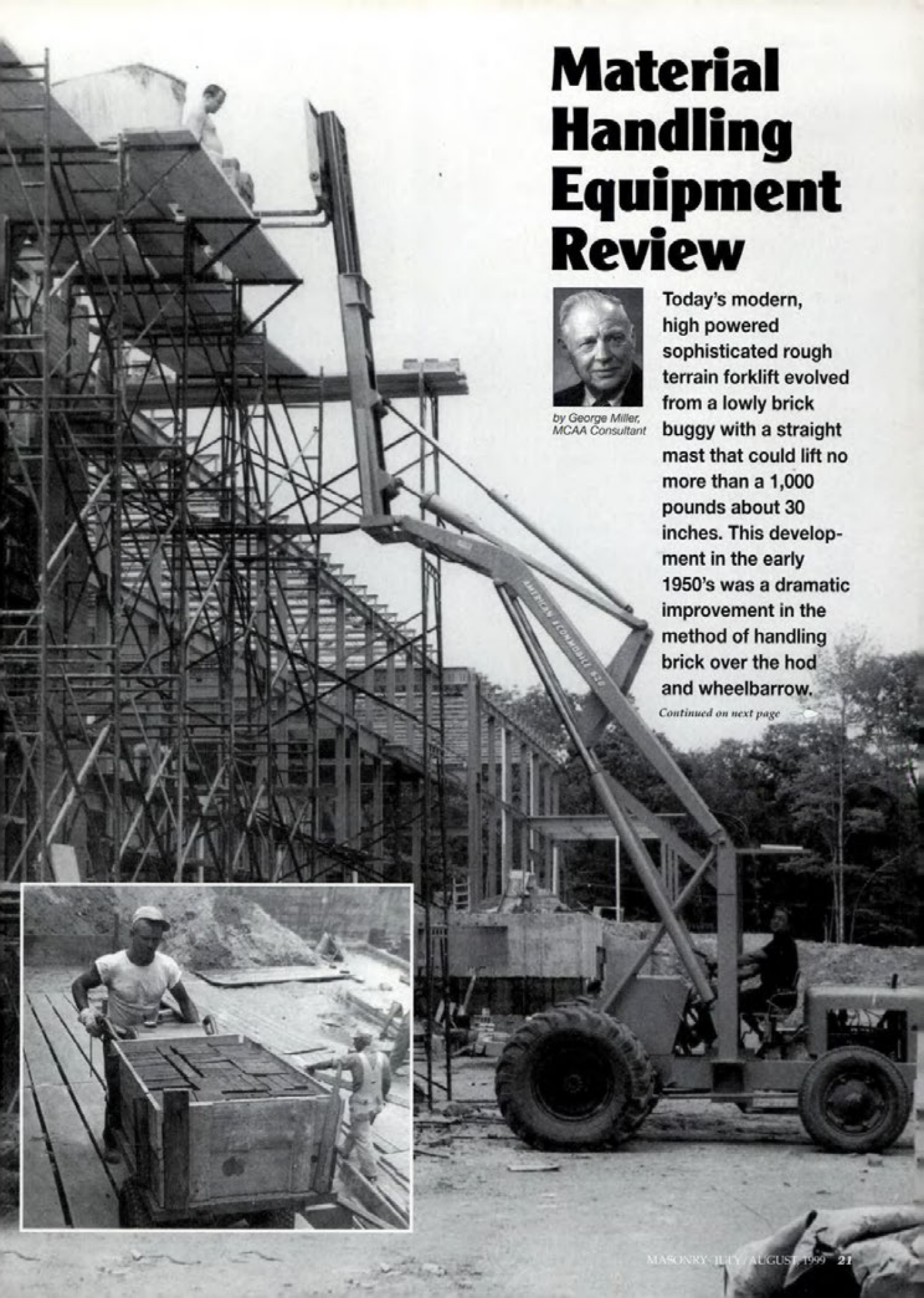 Masonry Magazine August 1999 Page. 21