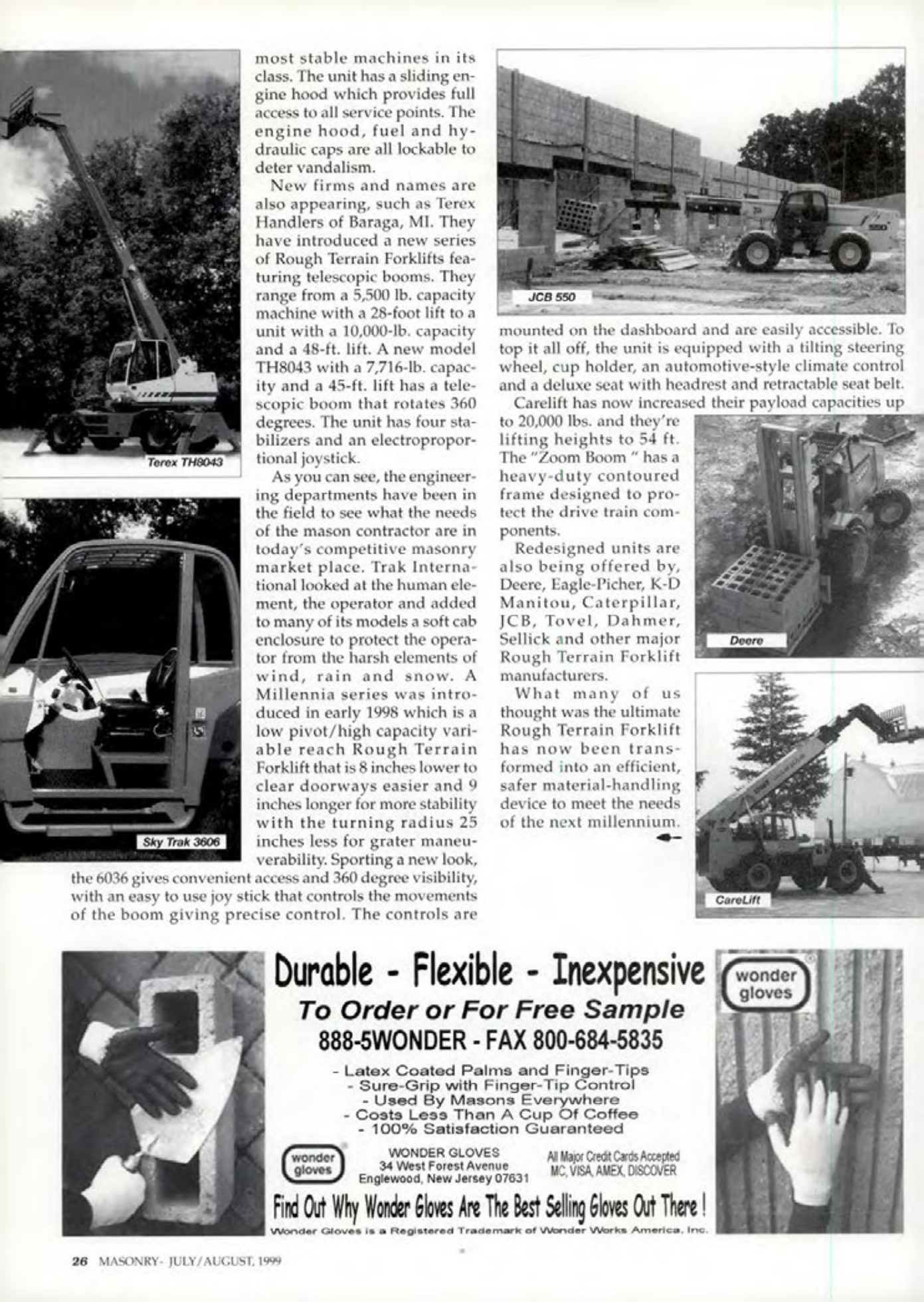 Masonry Magazine August 1999 Page. 26