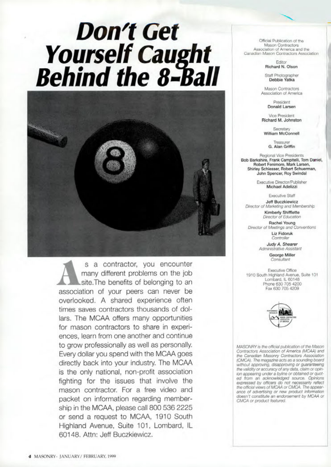 Masonry Magazine February 1999 Page. 6