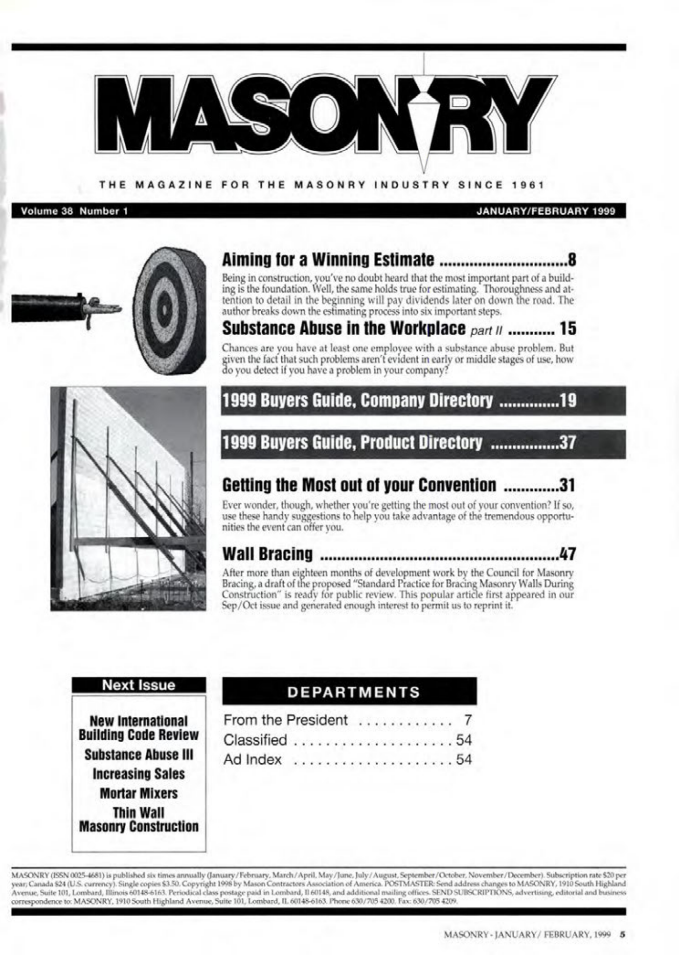 Masonry Magazine February 1999 Page. 7