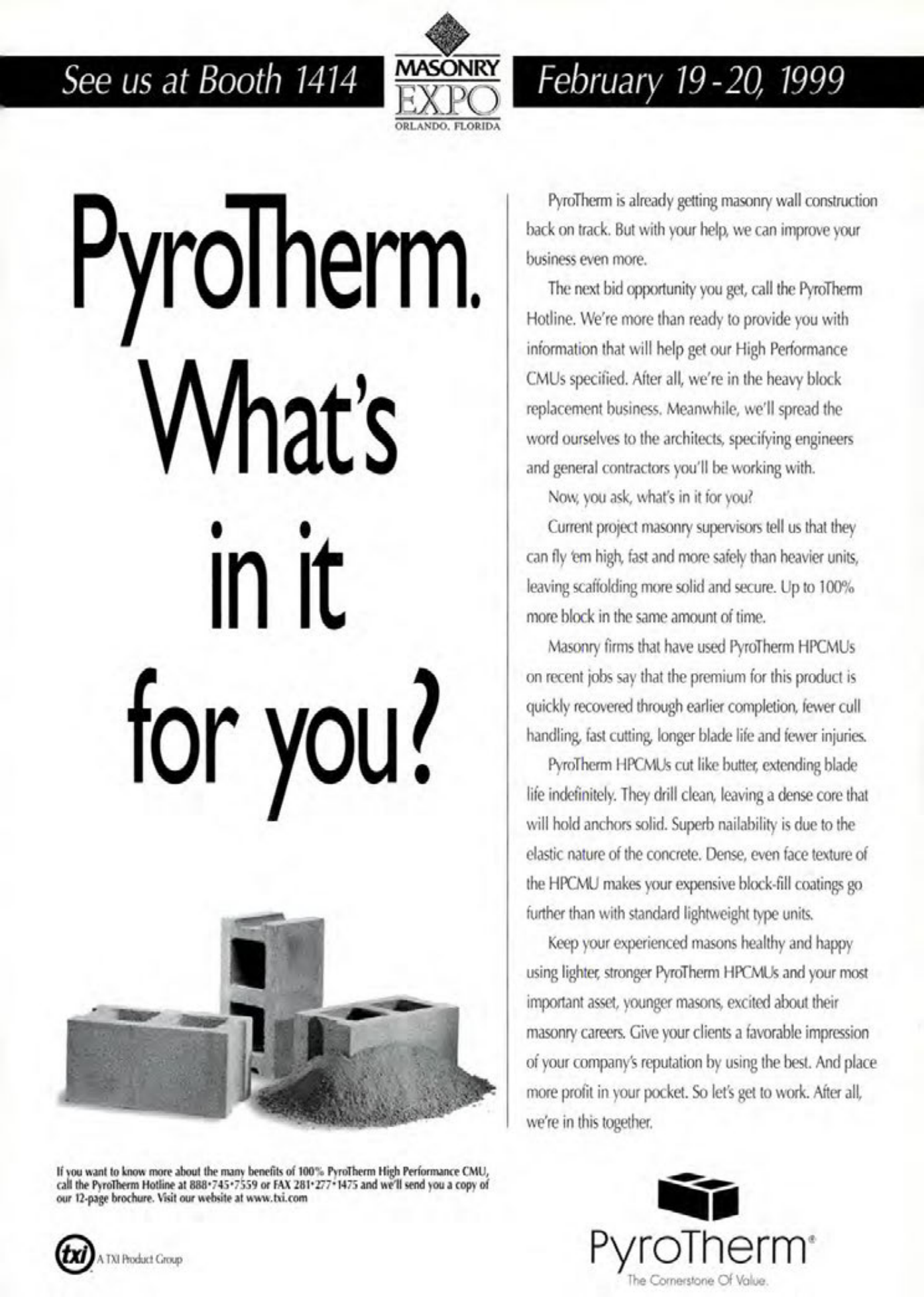 Masonry Magazine February 1999 Page. 39