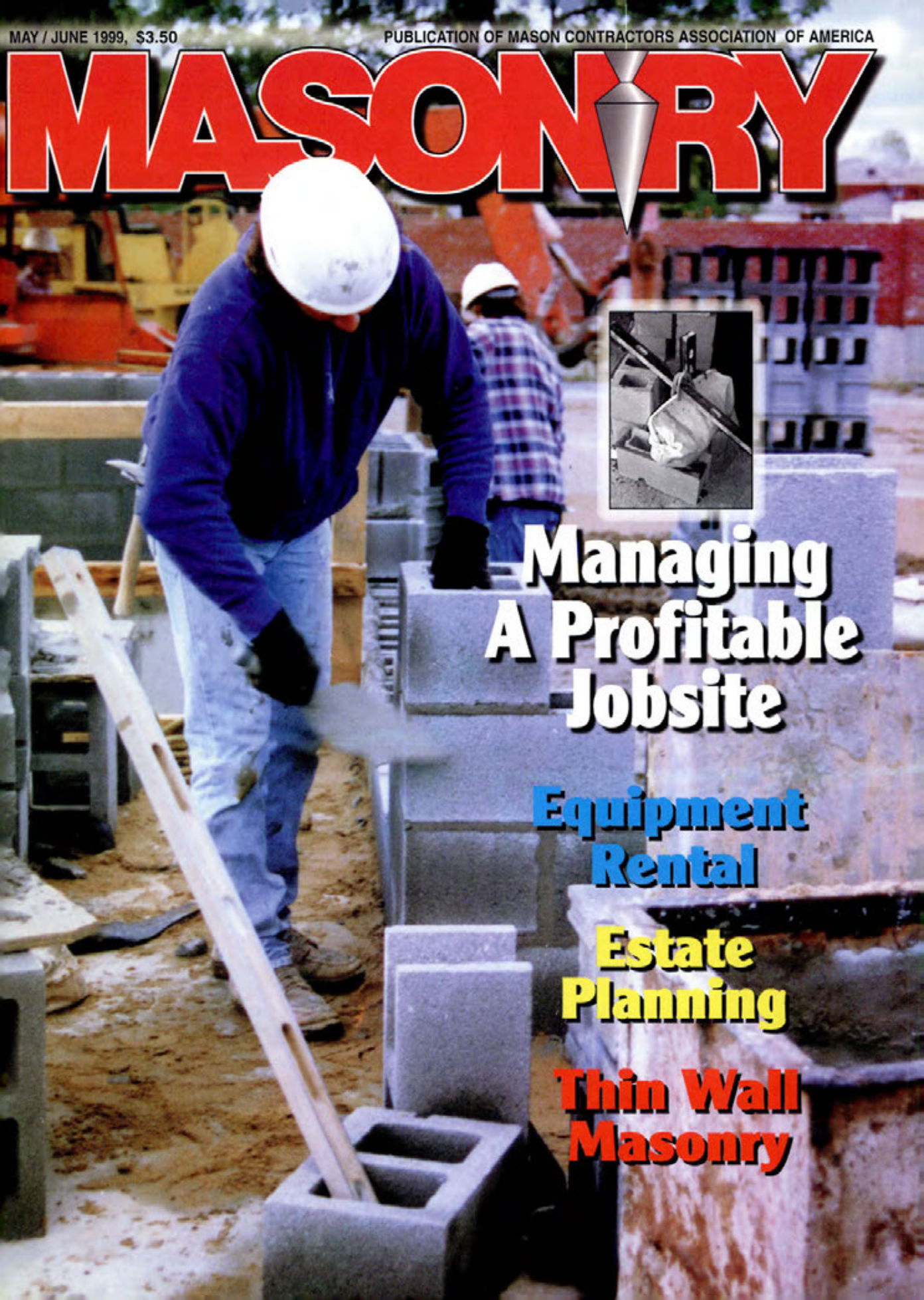 Masonry Magazine June 1999 Page. 1