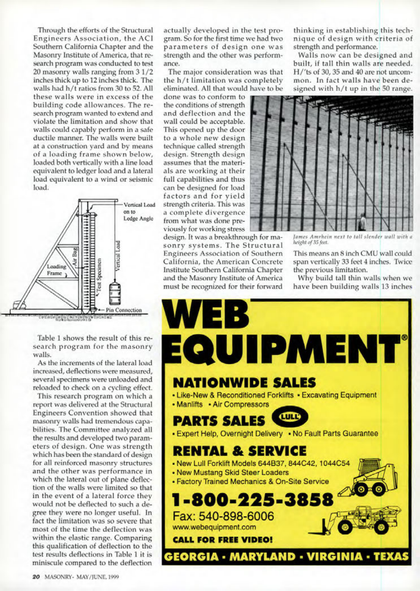 Masonry Magazine June 1999 Page. 20
