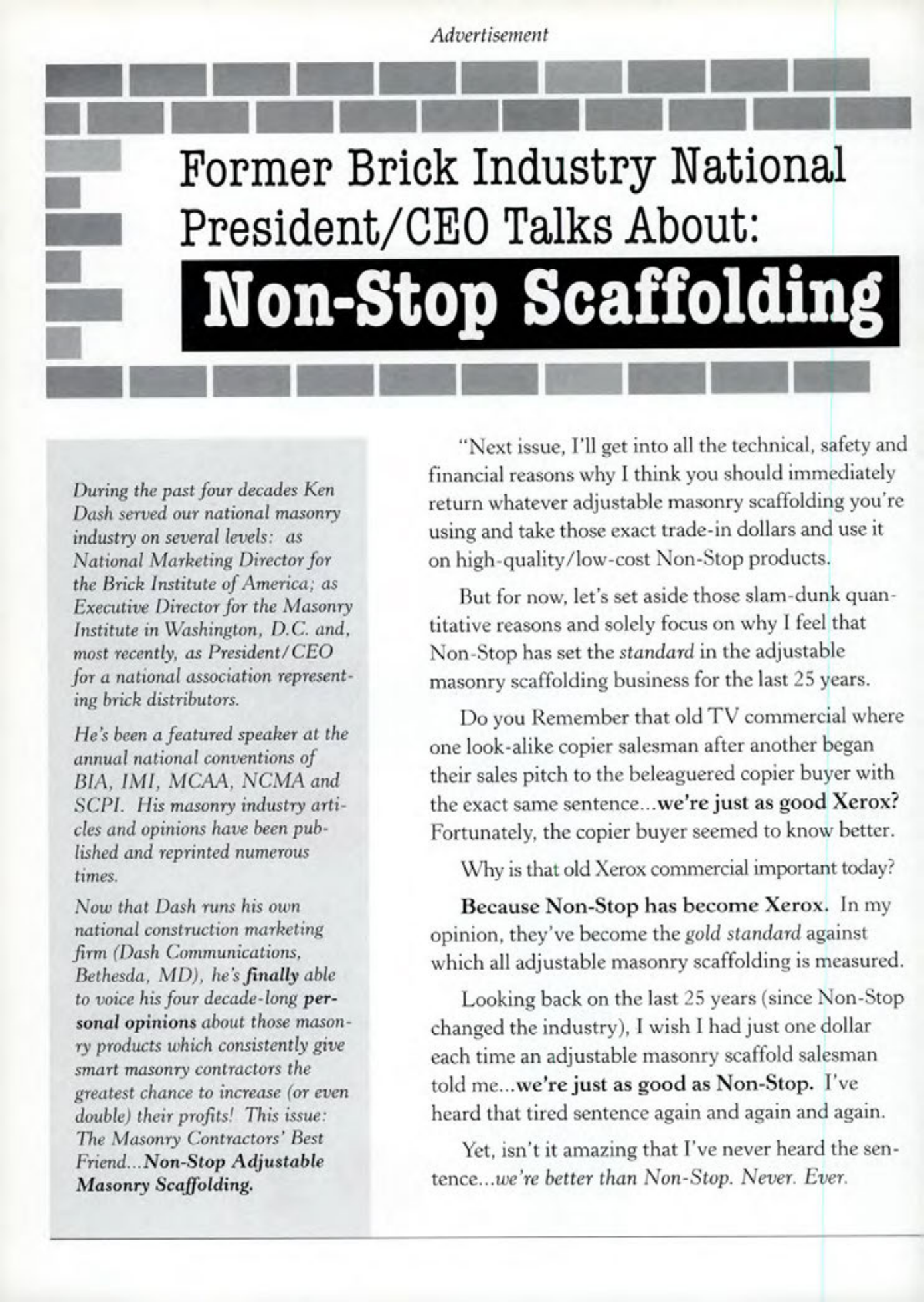 Masonry Magazine June 1999 Page. 22
