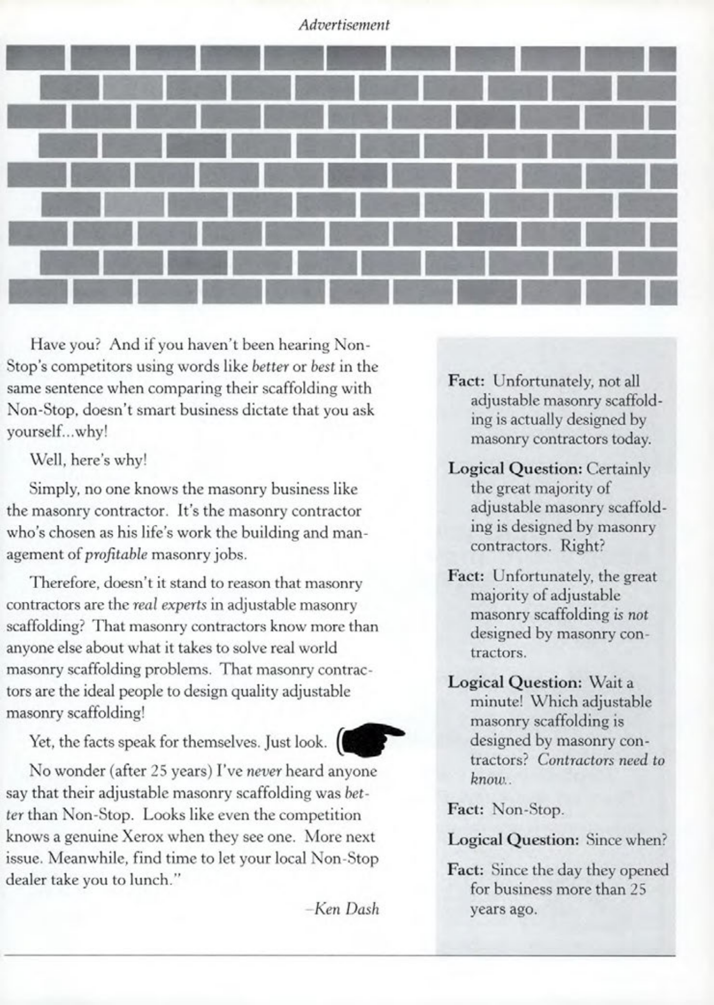 Masonry Magazine June 1999 Page. 23