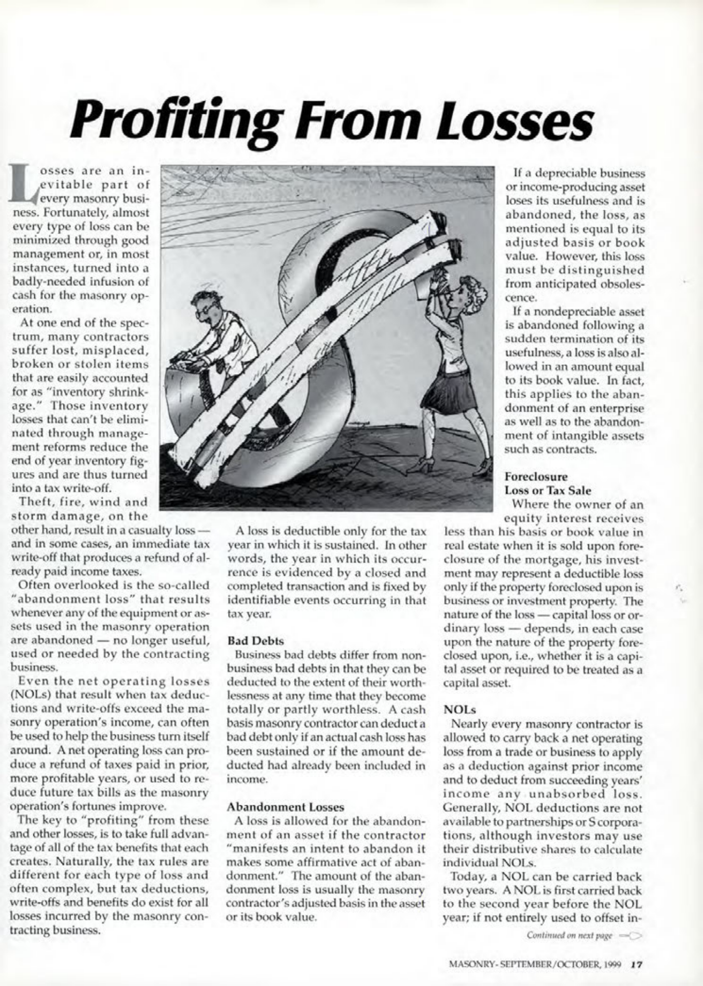 Masonry Magazine October 1999 Page. 17