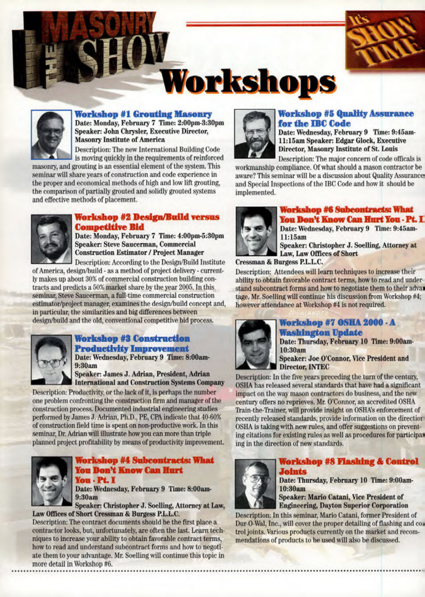 Masonry Magazine October 1999 Page. 44