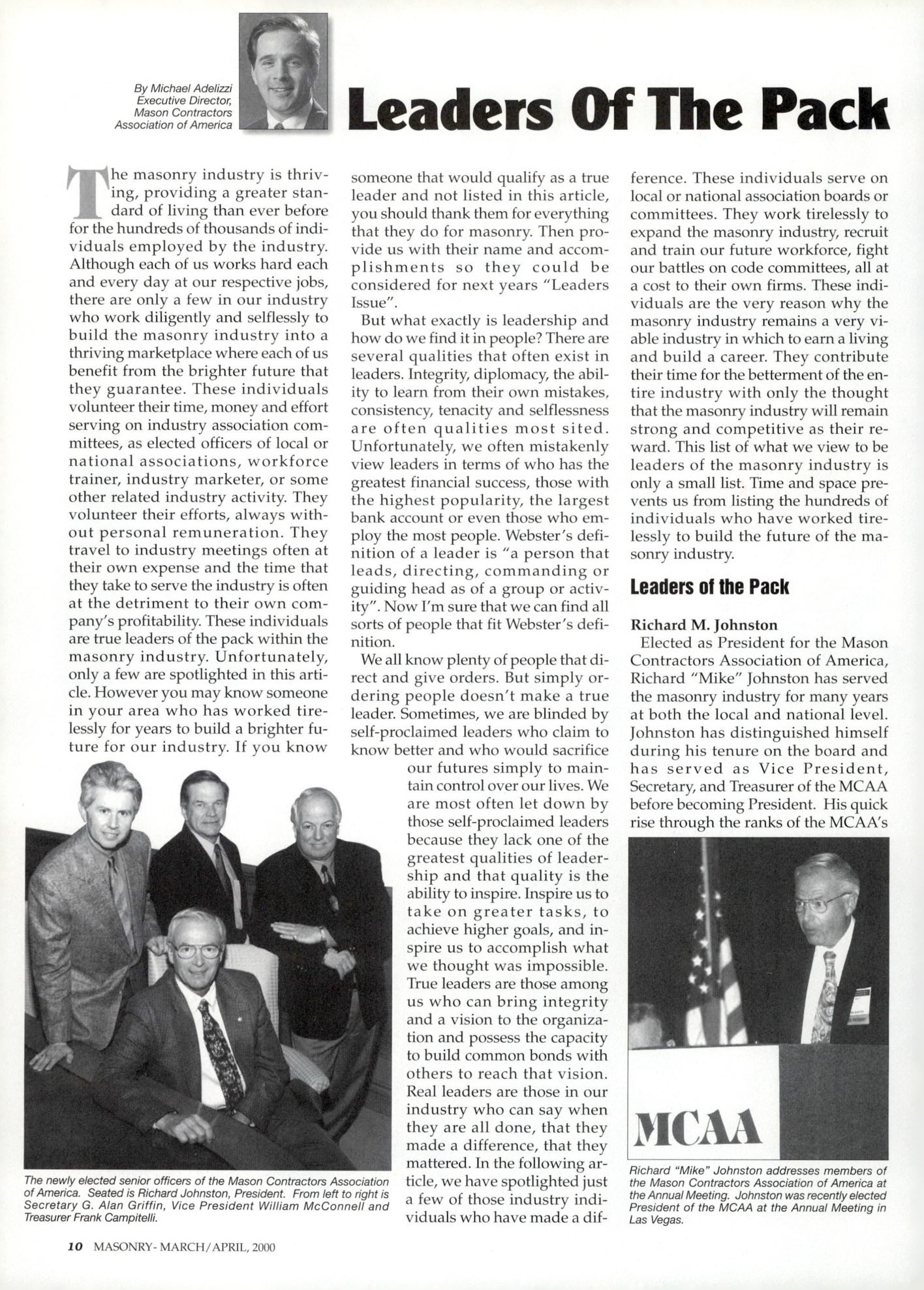 Masonry Magazine April 2000 Page. 10