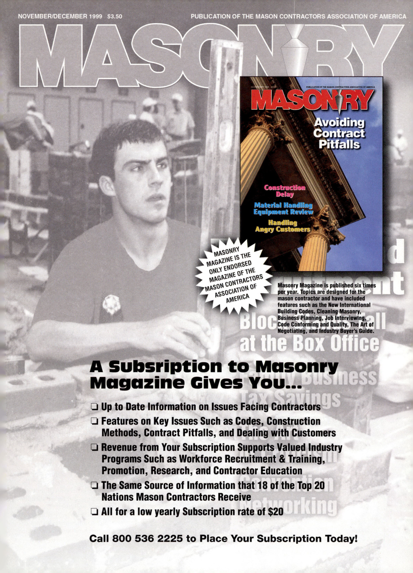 Masonry Magazine April 2000 Page. 31