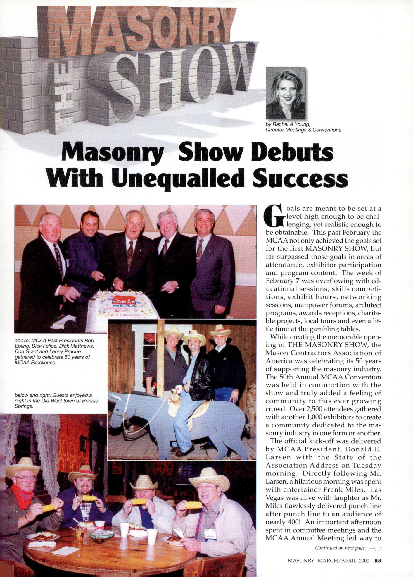 Masonry Magazine April 2000 Page. 53