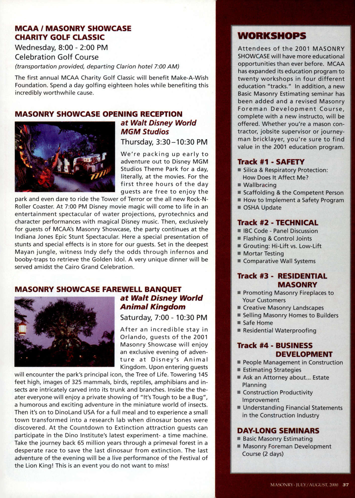 Masonry Magazine August 2000 Page. 37