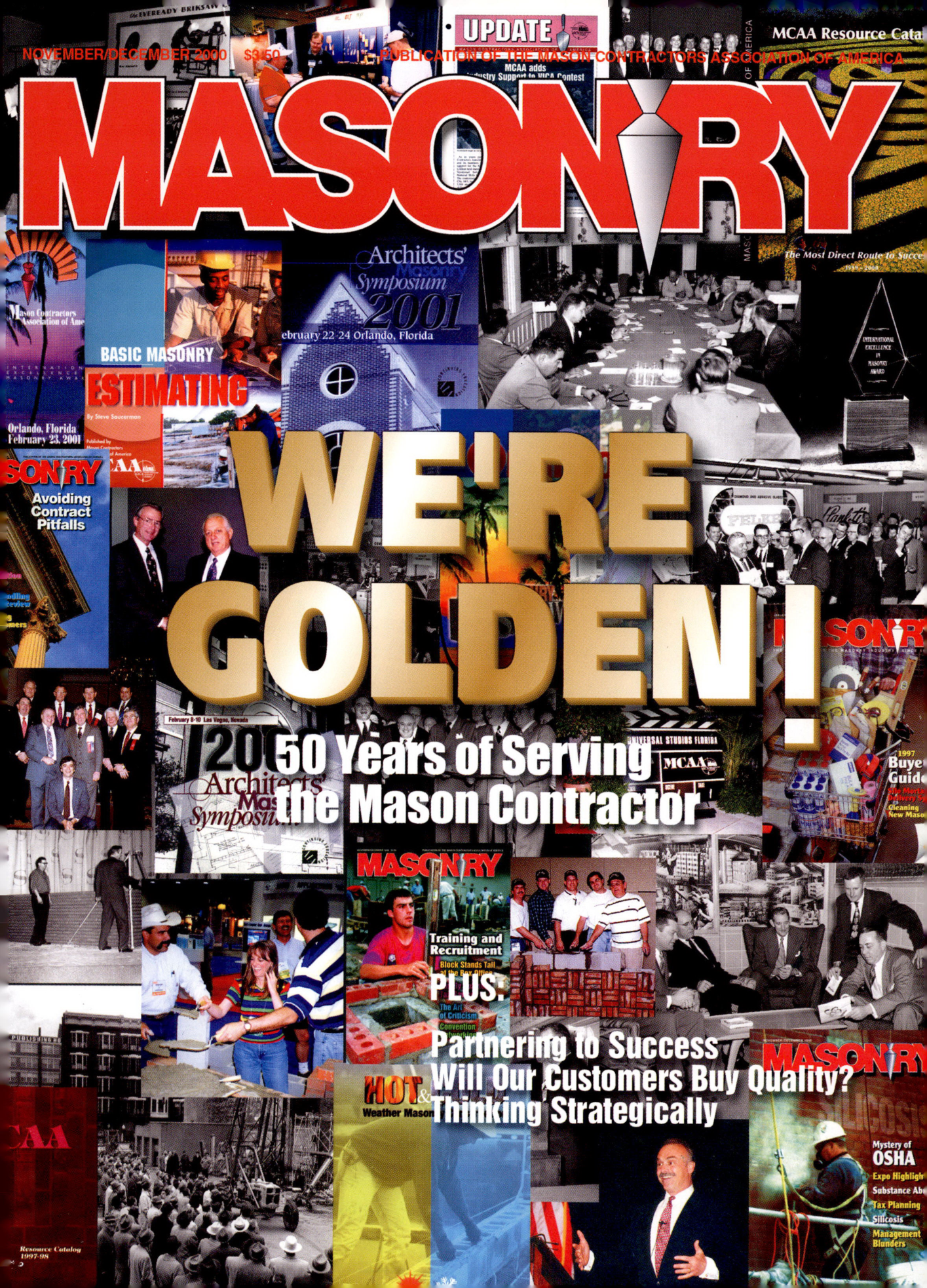 Masonry Magazine December 2000 Page. 1