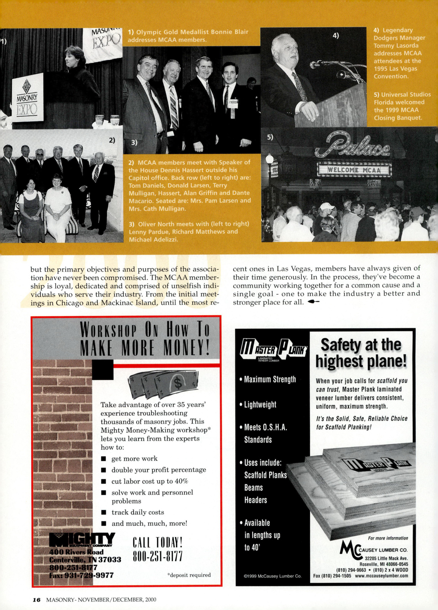 Masonry Magazine December 2000 Page. 16