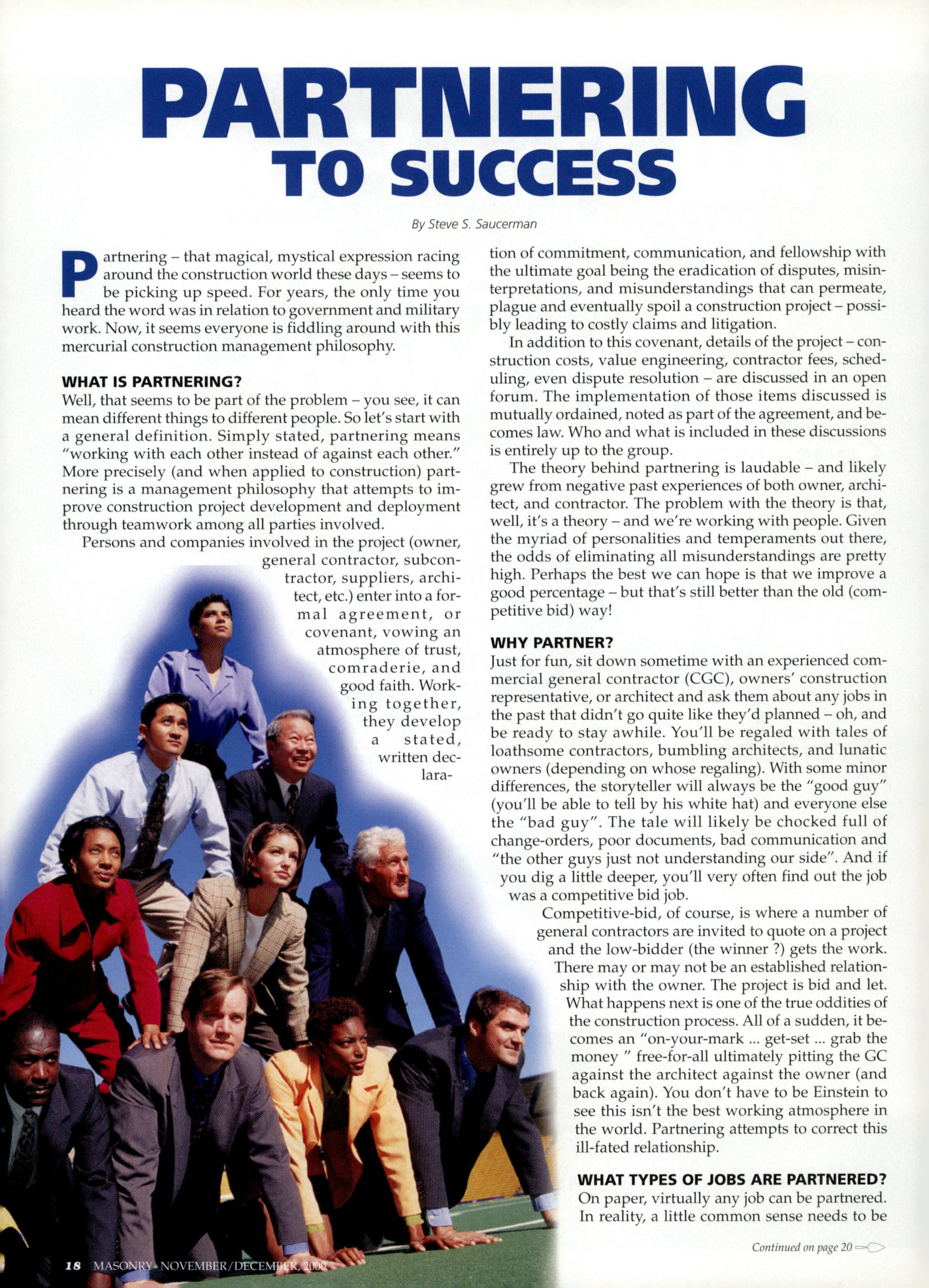 Masonry Magazine December 2000 Page. 18