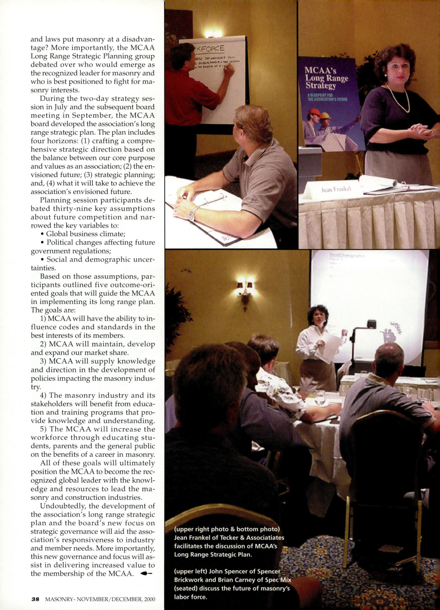 Masonry Magazine December 2000 Page. 38