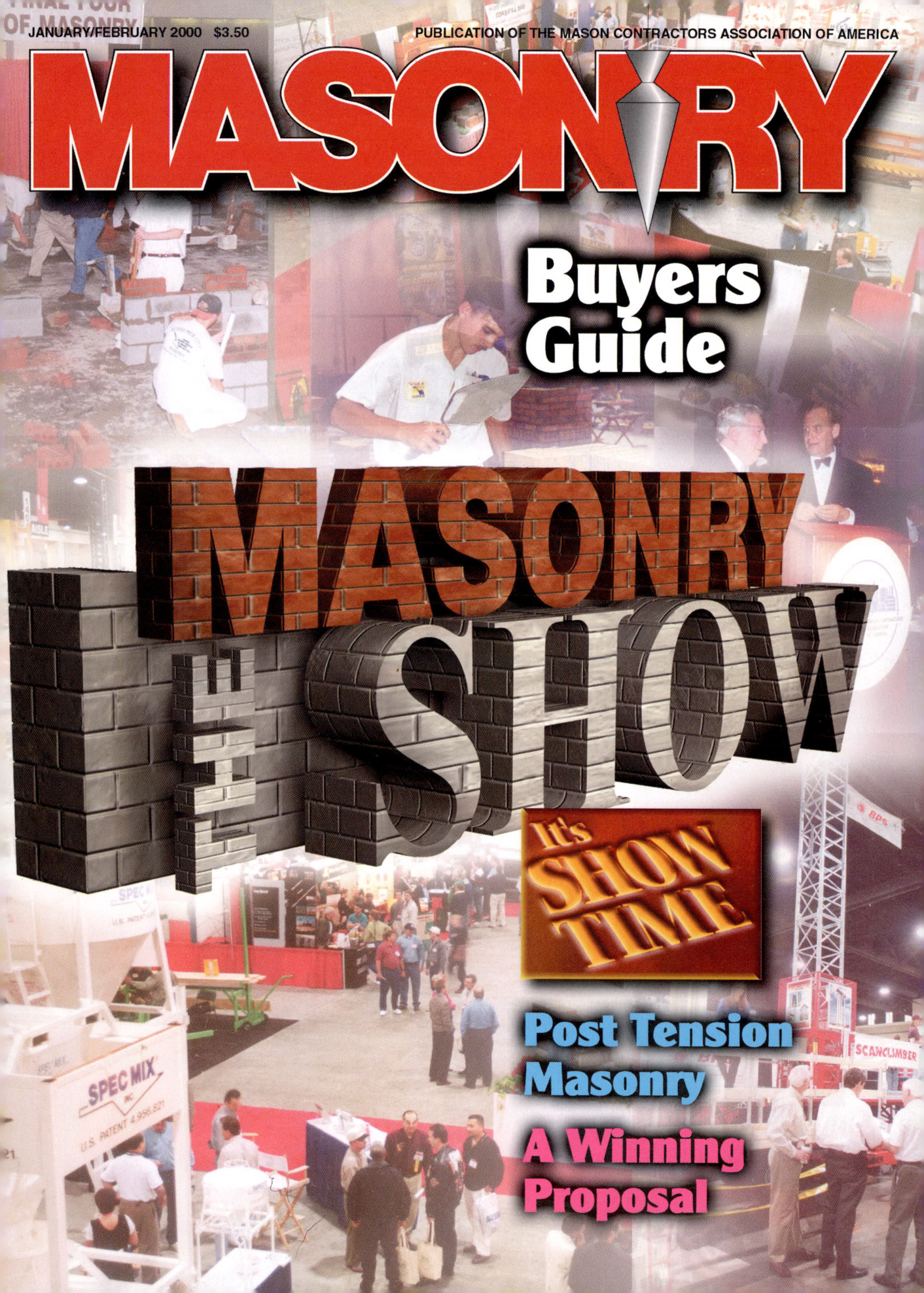 Masonry Magazine February 2000 Page. 1