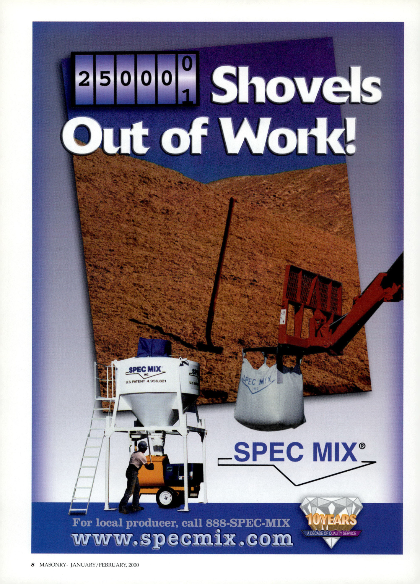 Masonry Magazine February 2000 Page. 8
