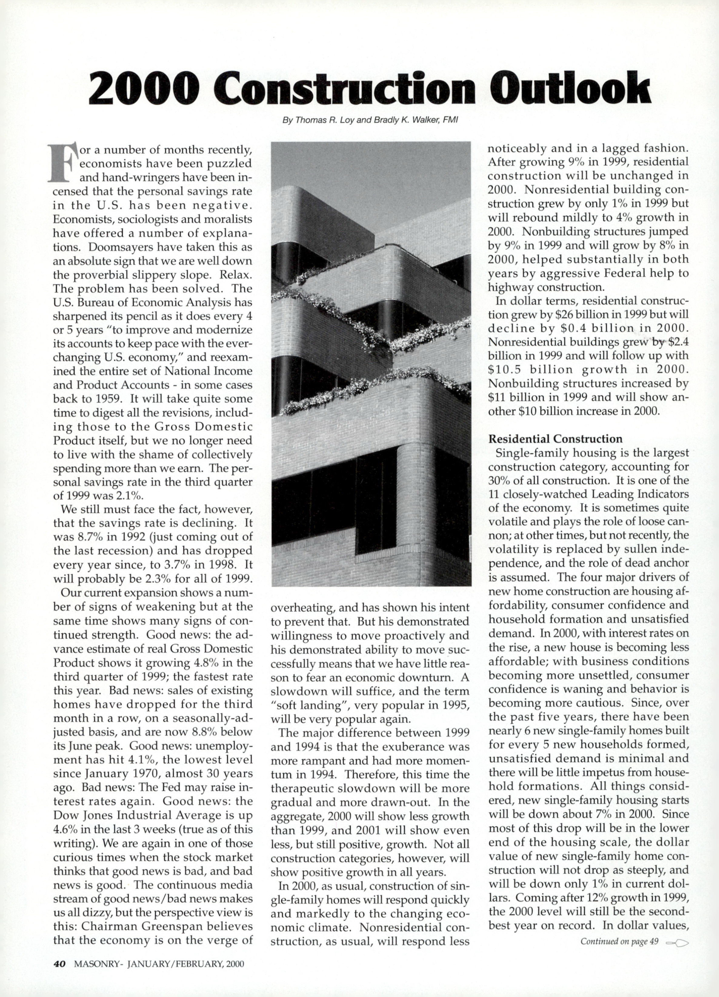 Masonry Magazine February 2000 Page. 40