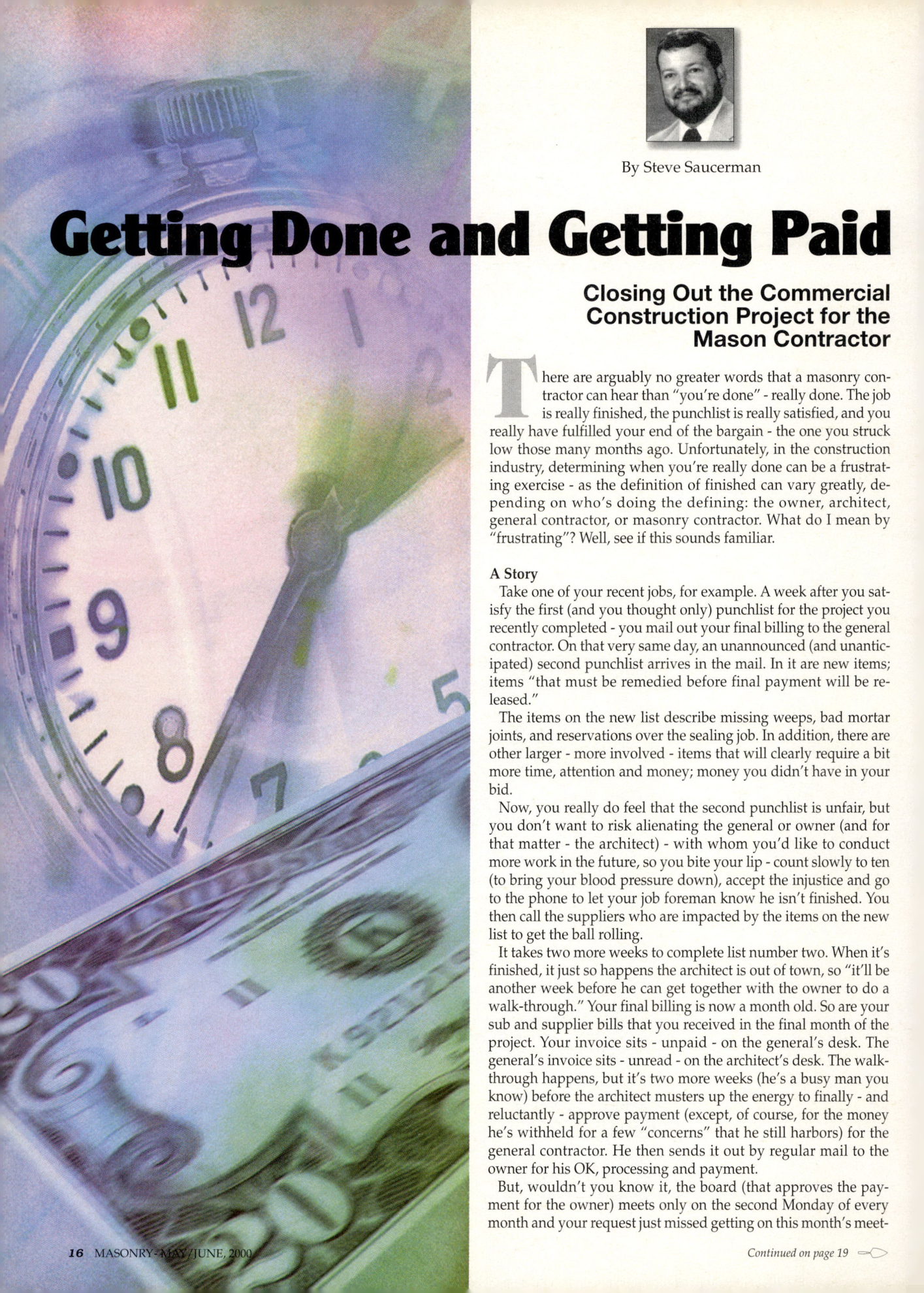 Masonry Magazine June 2000 Page. 16