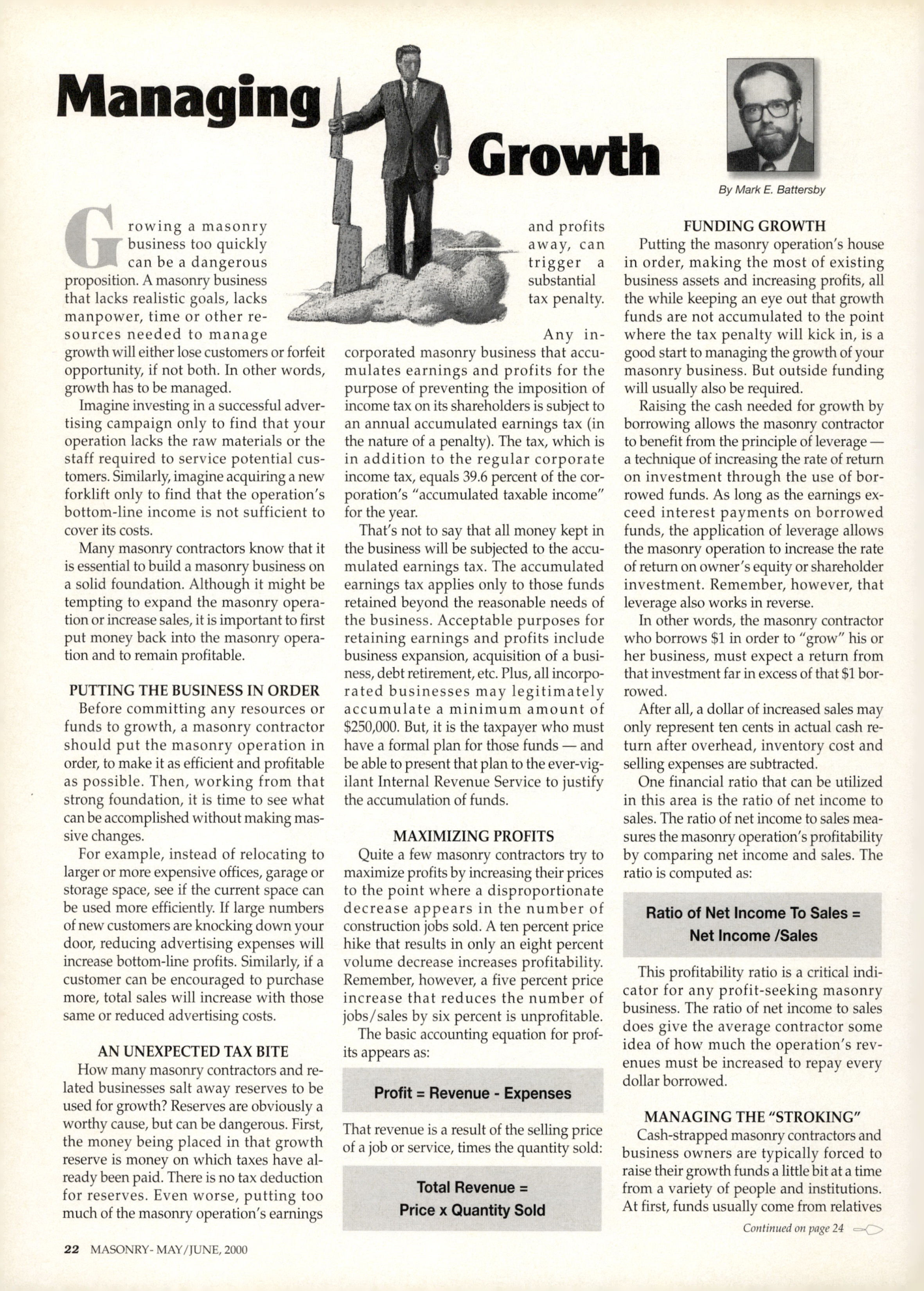 Masonry Magazine June 2000 Page. 22