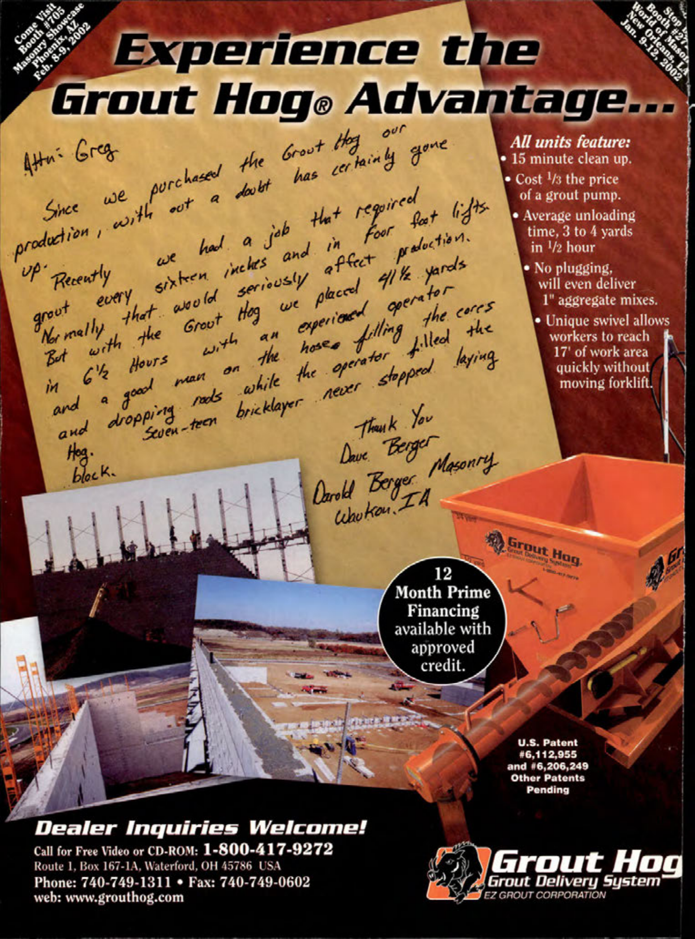 Masonry Magazine December 2001 Page. 44