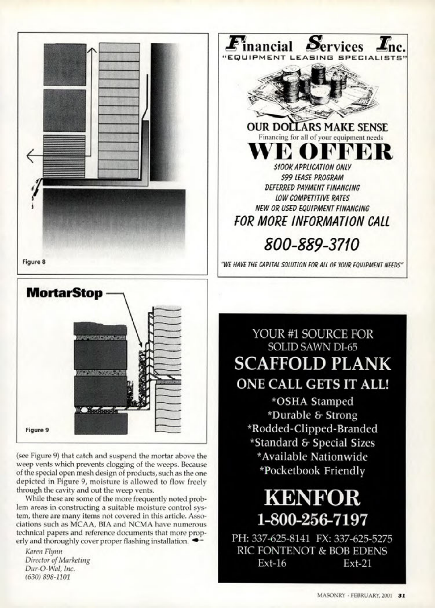 Masonry Magazine February 2001 Page. 31