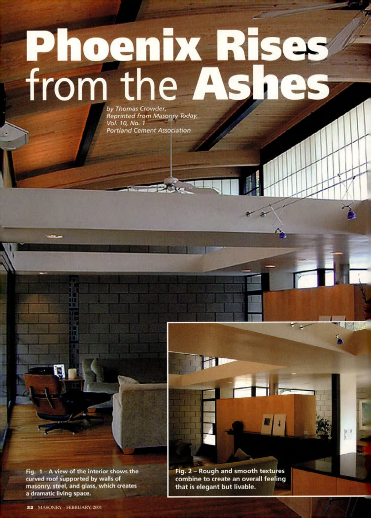Masonry Magazine February 2001 Page. 32