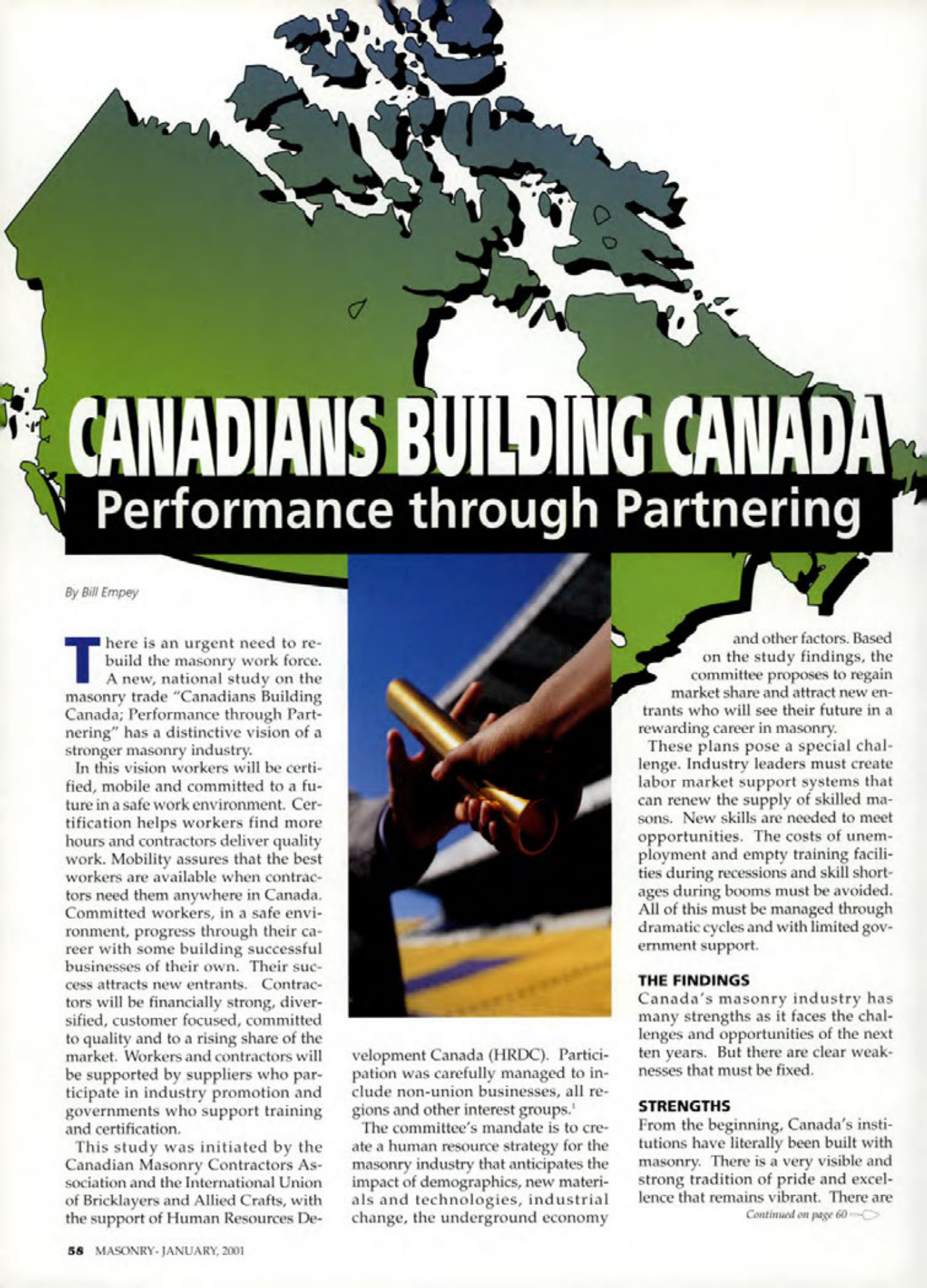 Masonry Magazine January 2001 Page. 58