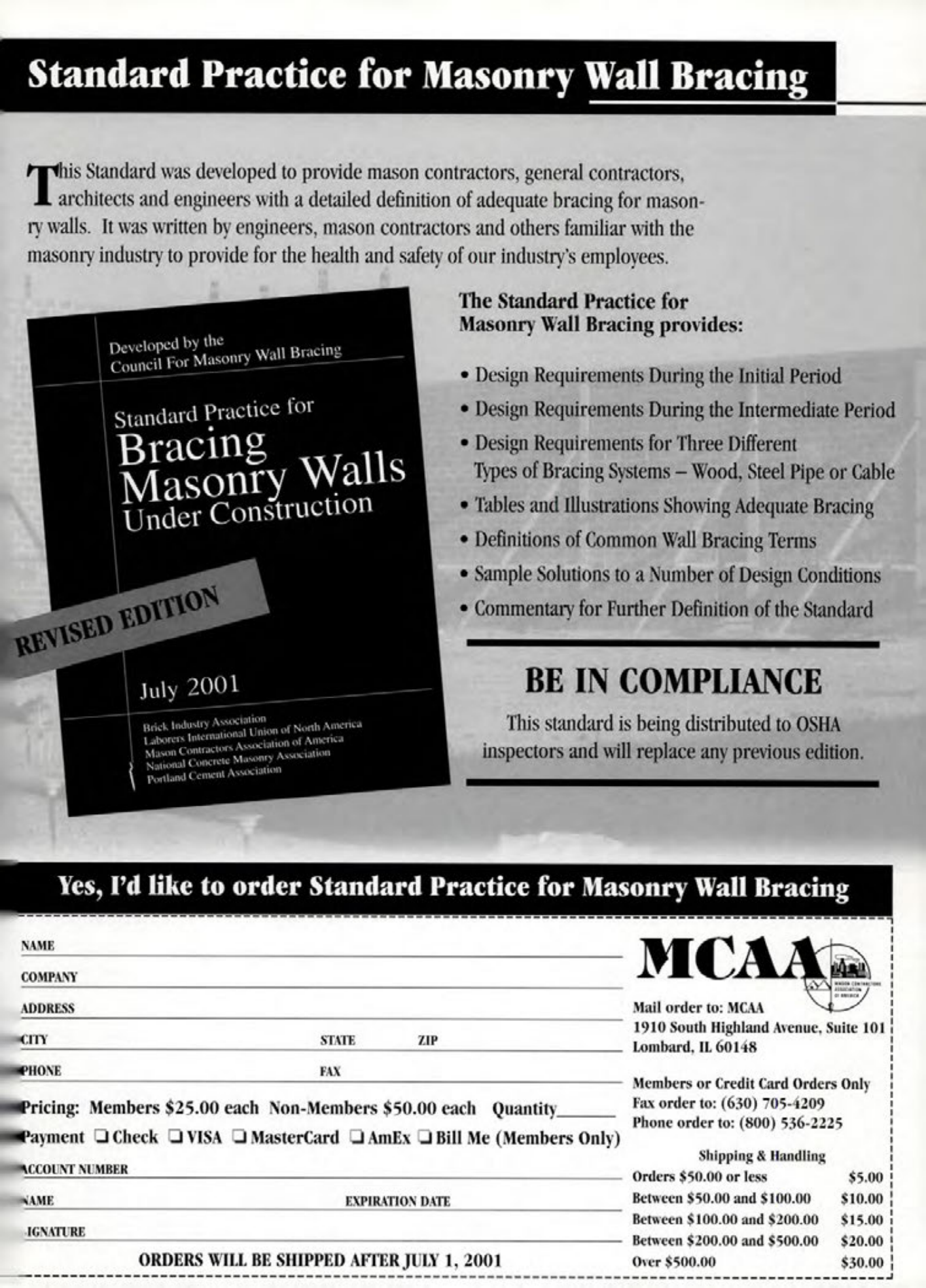 Masonry Magazine June 2001 Page. 47