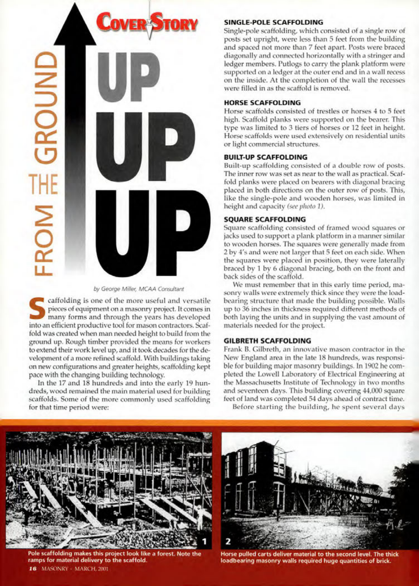 Masonry Magazine March 2001 Page. 16