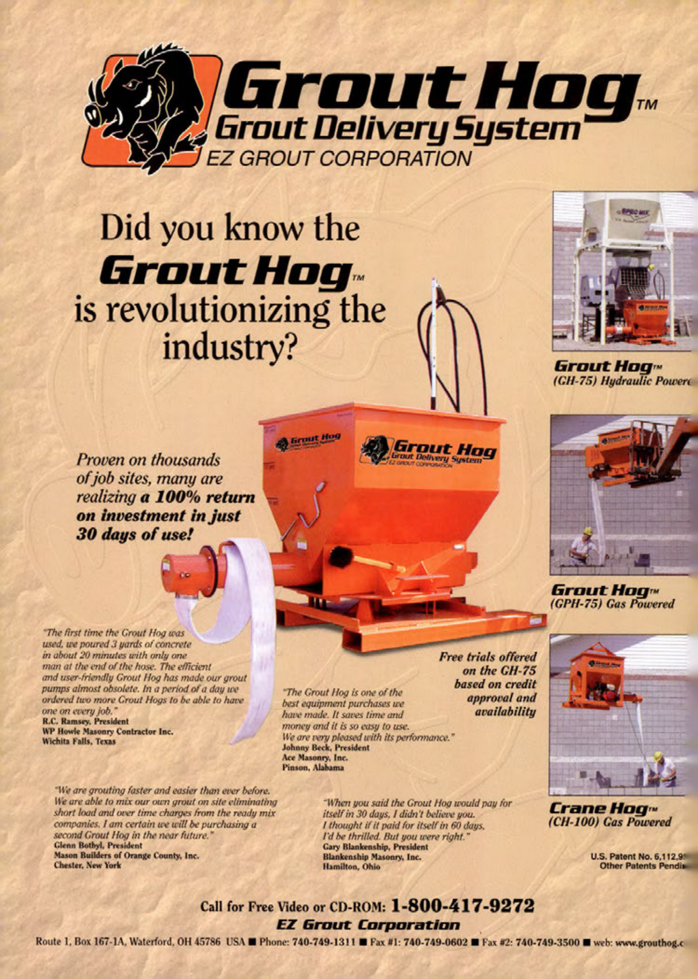 Masonry Magazine March 2001 Page. 52