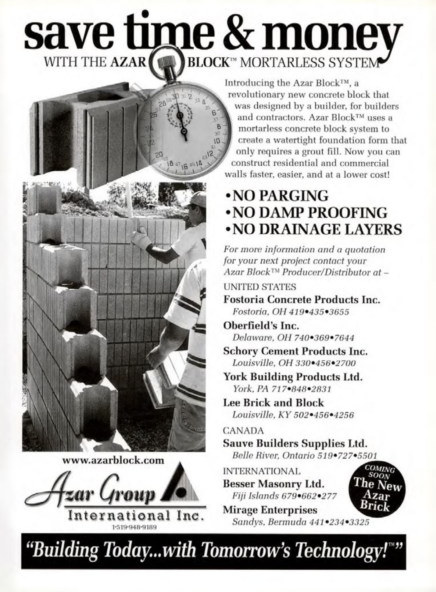 Masonry Magazine November 2001 Page. 5