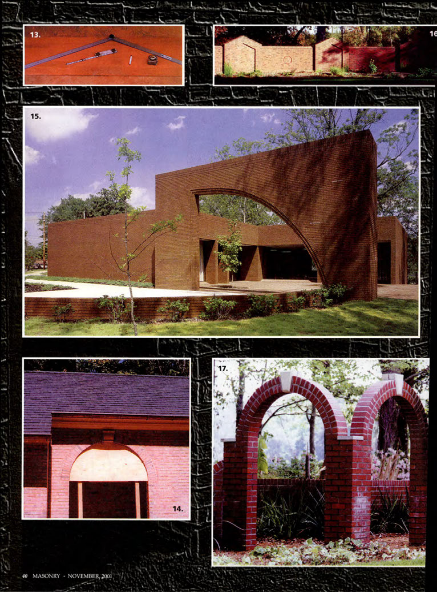 Masonry Magazine November 2001 Page. 40