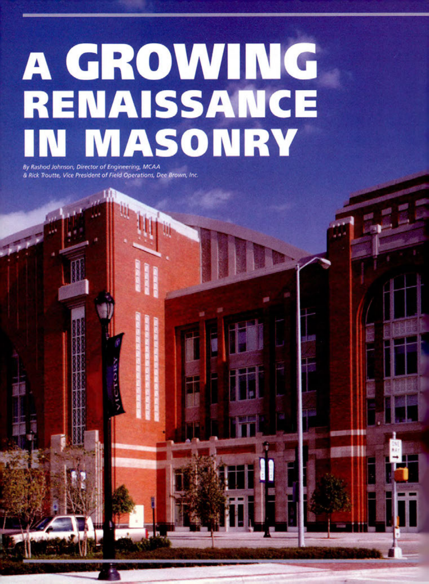 Masonry Magazine November 2001 Page. 42