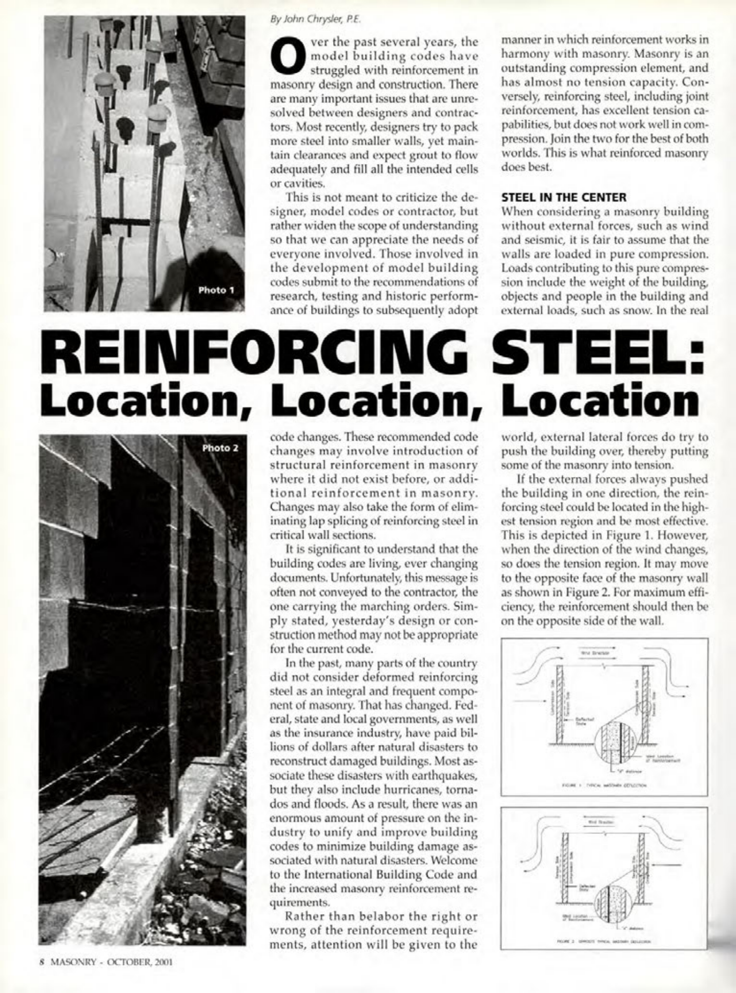 Masonry Magazine October 2001 Page. 8