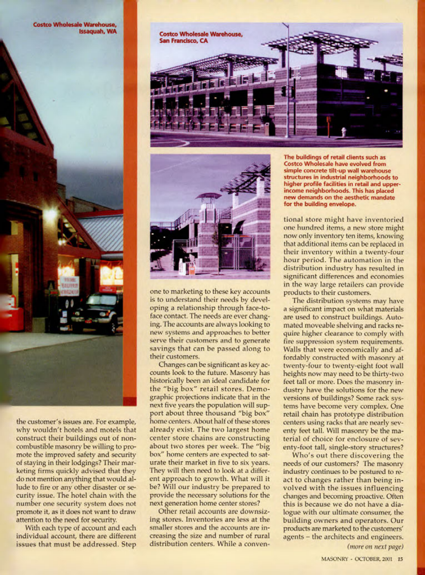 Masonry Magazine October 2001 Page. 15
