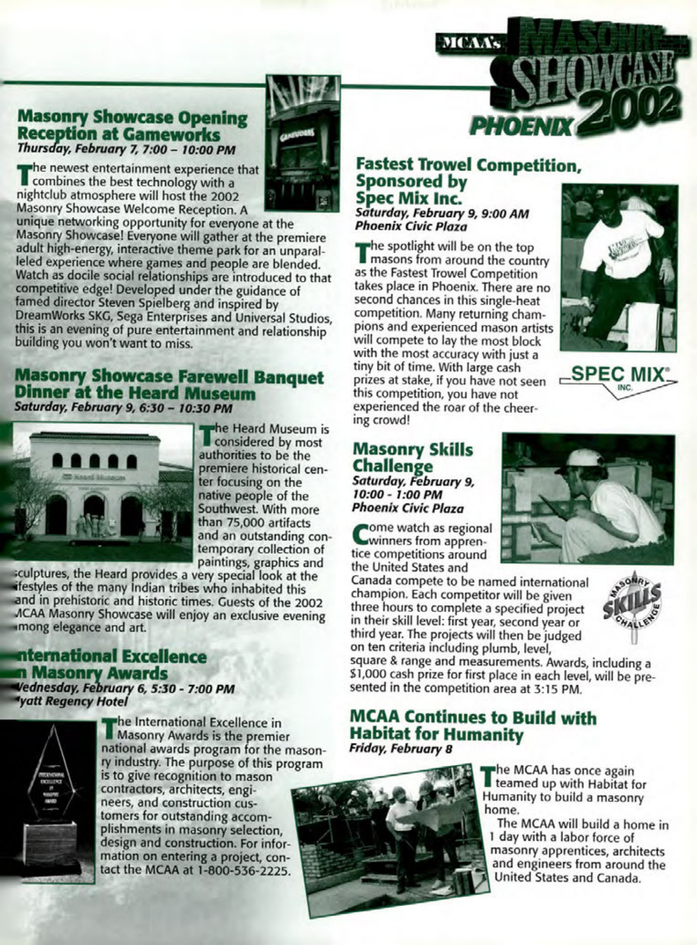 Masonry Magazine October 2001 Page. 27