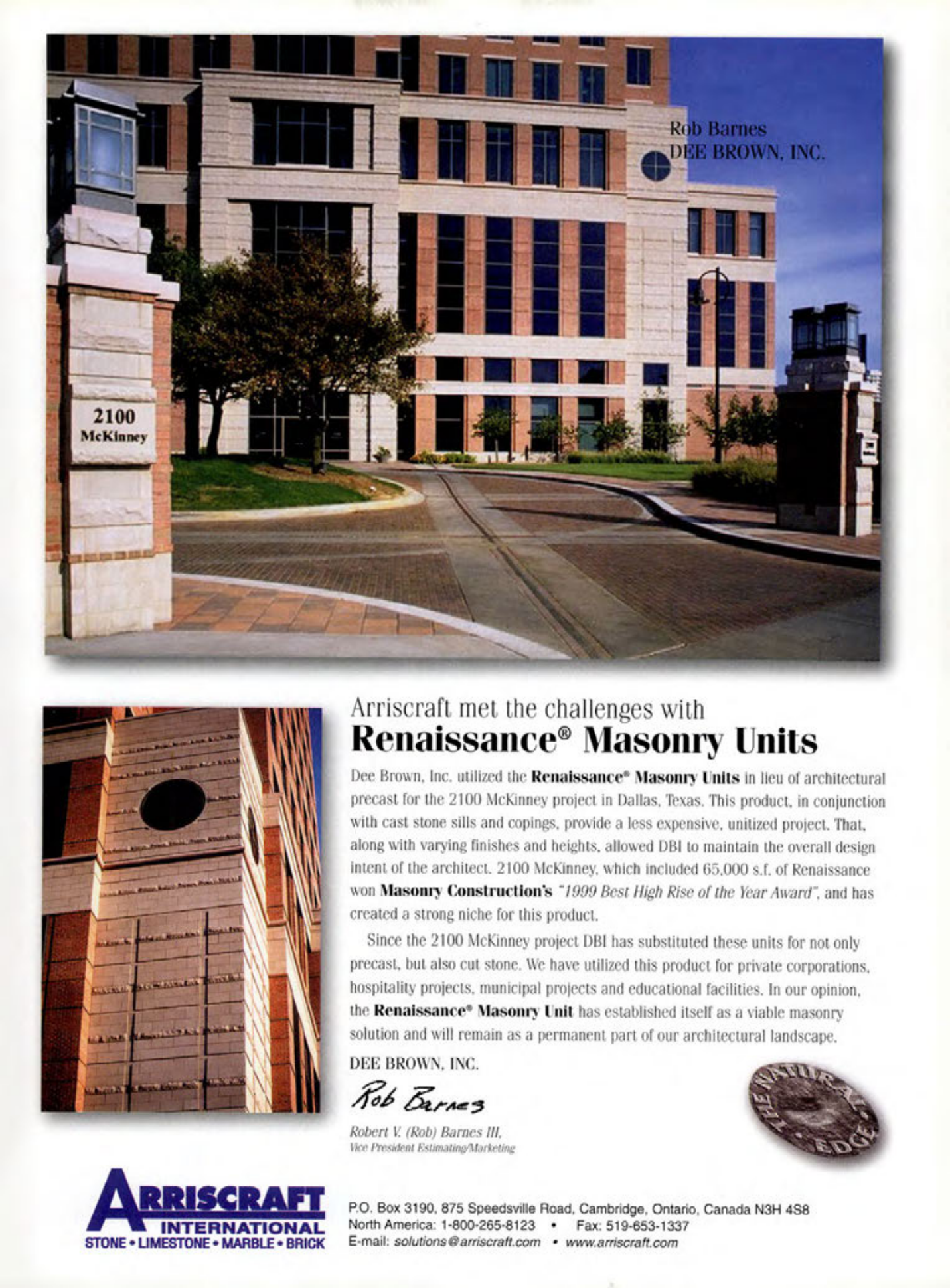 Masonry Magazine October 2001 Page. 35