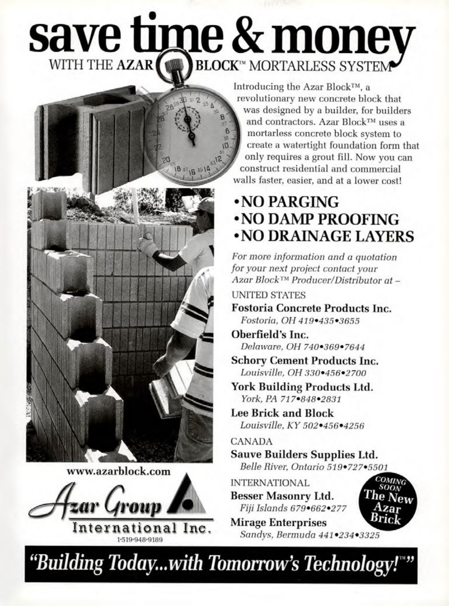Masonry Magazine September 2001 Page. 5