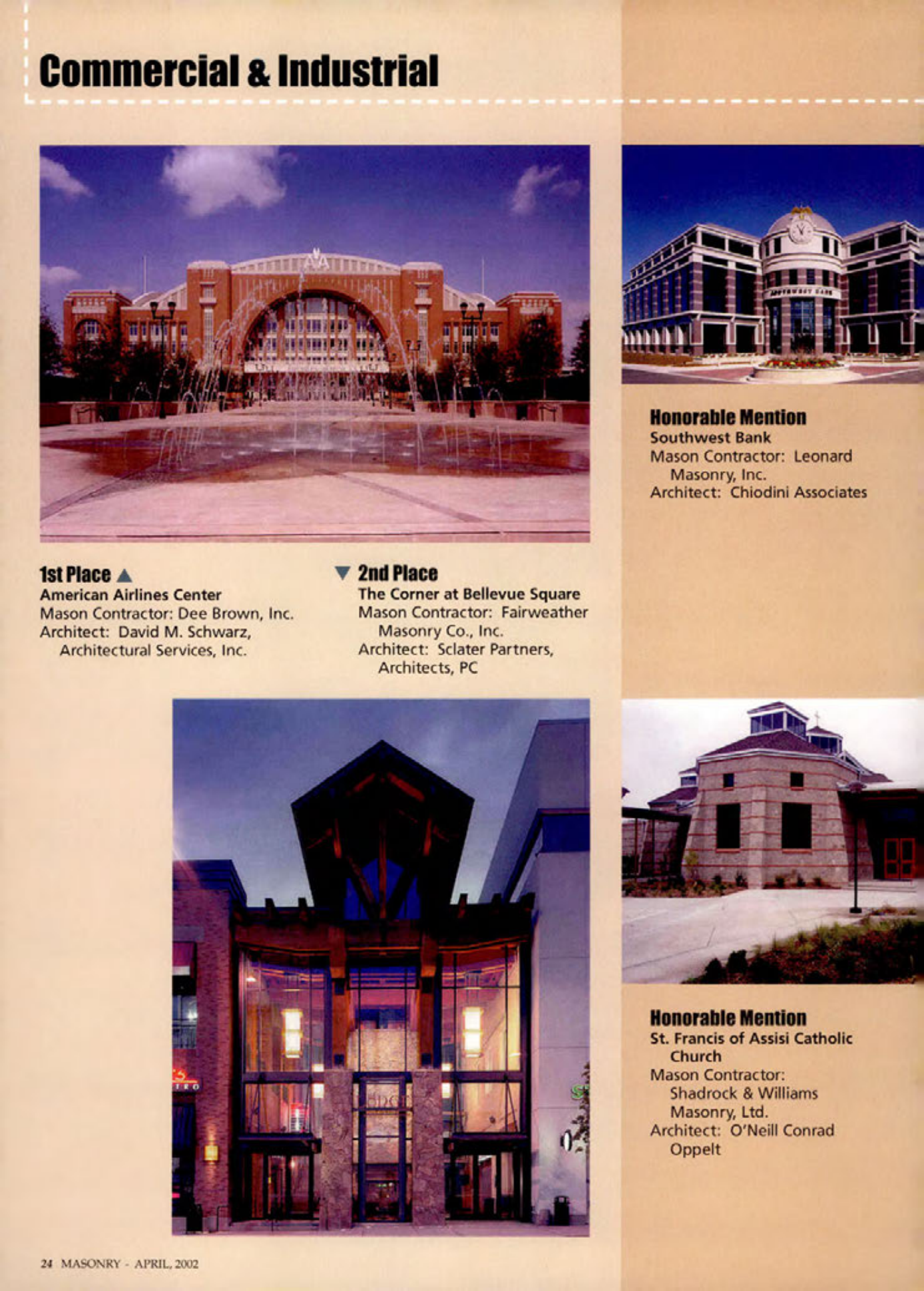 Masonry Magazine April 2002 Page. 24