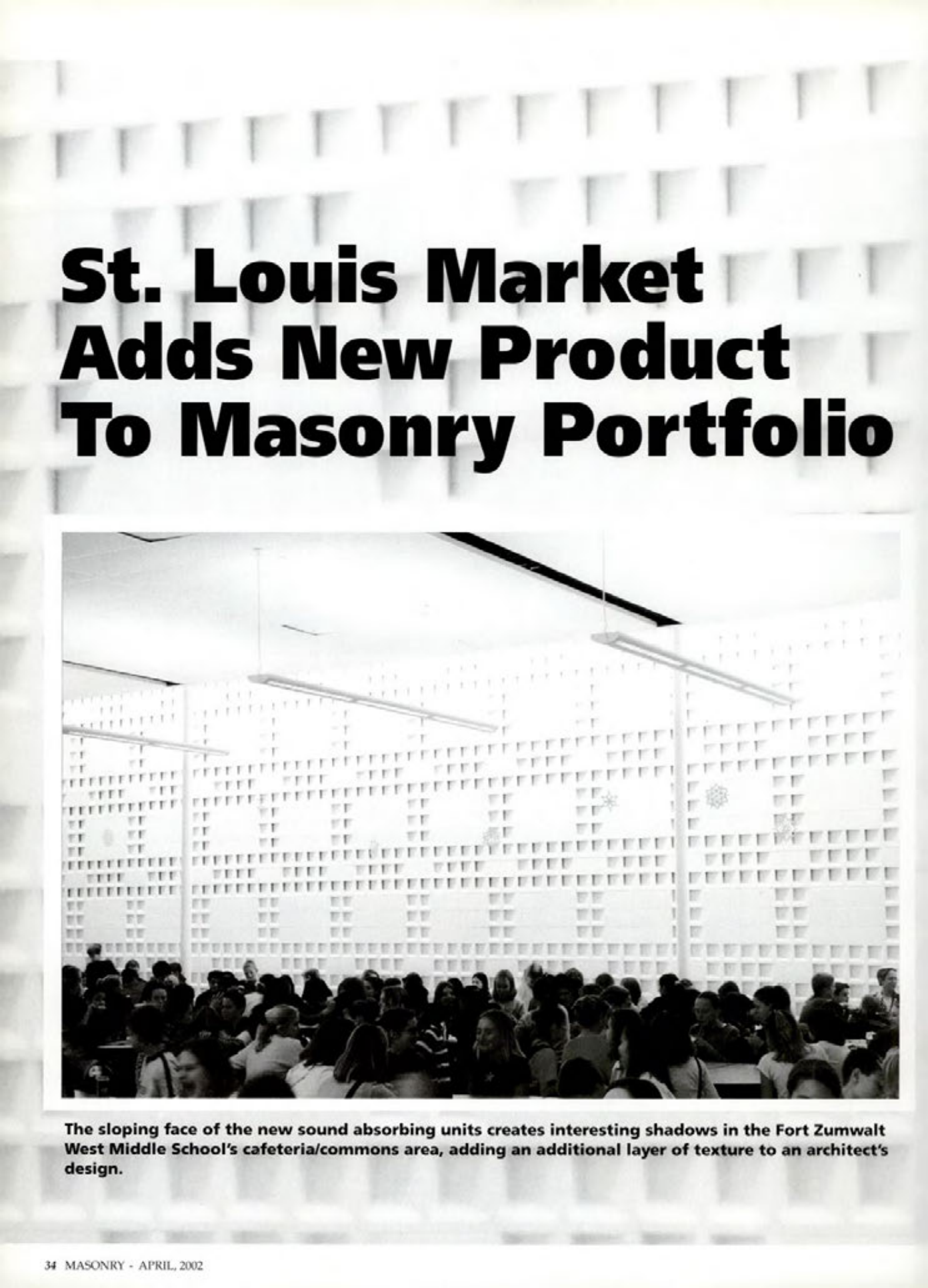 Masonry Magazine April 2002 Page. 34