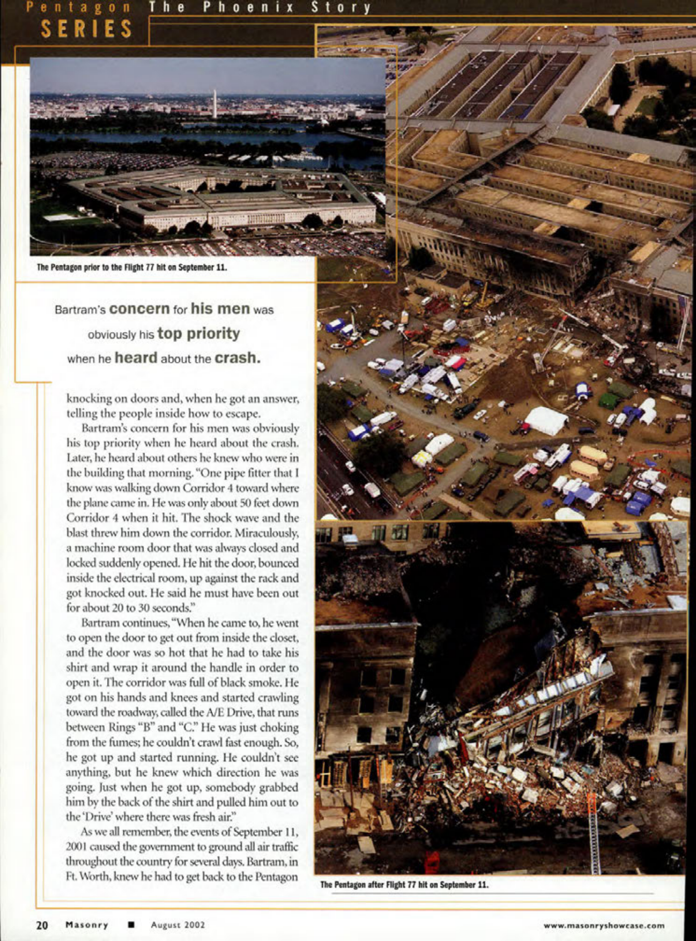 Masonry Magazine August 2002 Page. 22